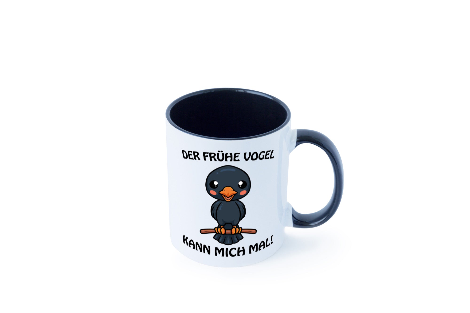 Der Frühe Vogel Humor Geschenkidee Tasse