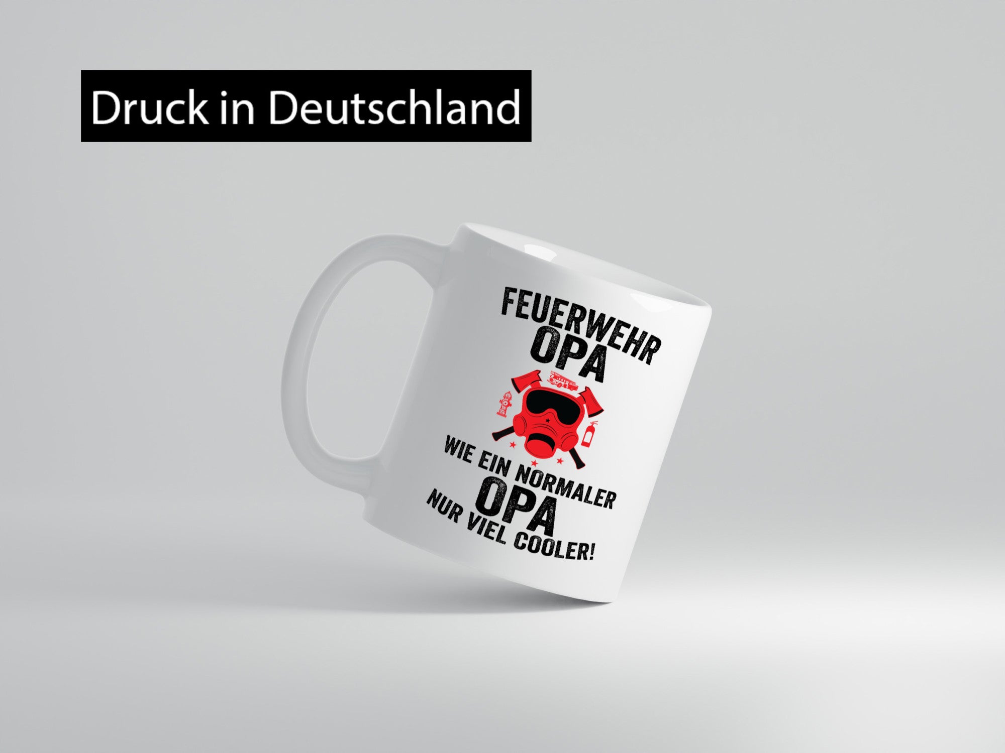 Feuerwehr Opa, normal, viel cooler | Löscher Atemmaske Humor Familie