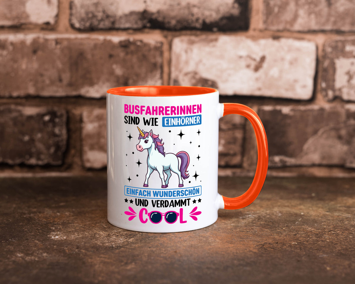 Bussfahrerinen sind wie einhorner | Einhorn Bussfahrerin Geschenkidee Humor Tasse
