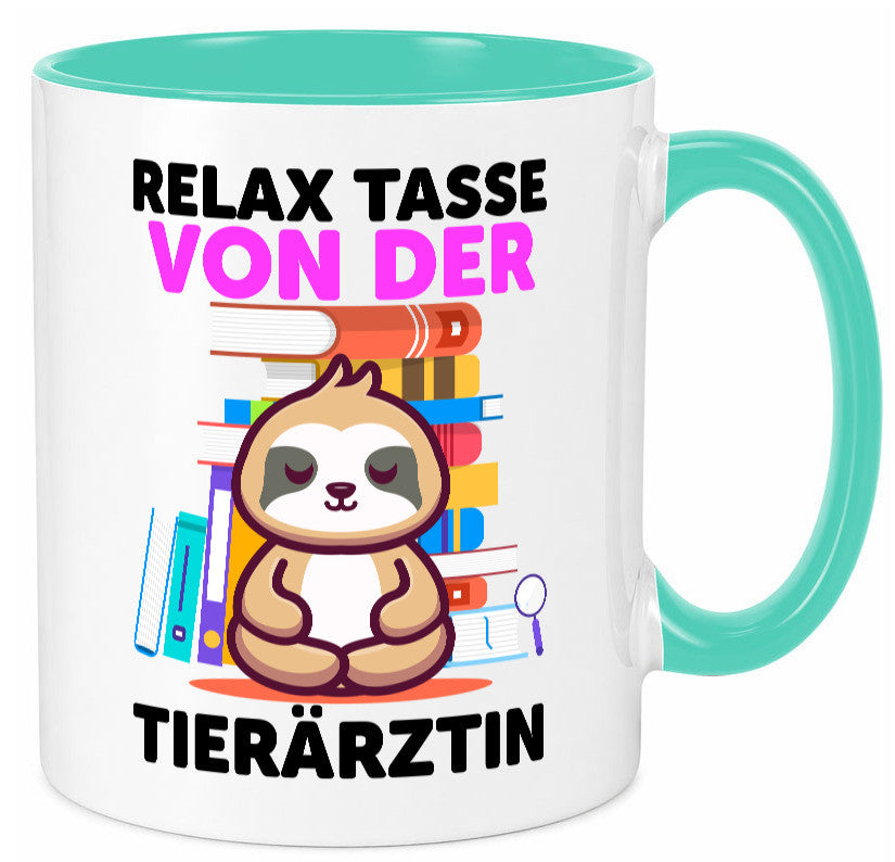 Relax Tasse: Tierärztin | Mediziner Tiermedizin Humor Tierliebhaber
