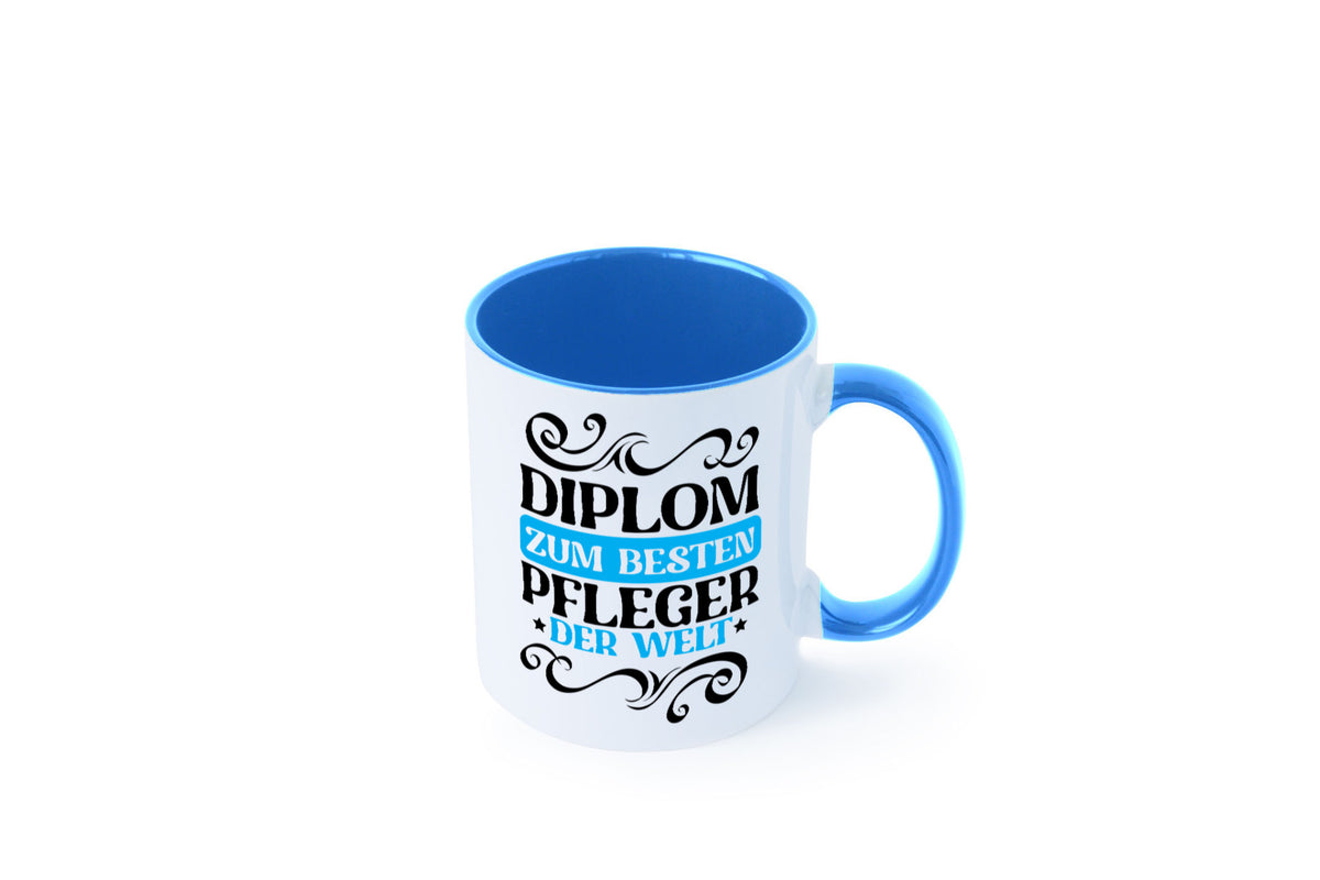 Bester Pfleger der Welt | Altenpfleger Pflegekraft lustig Humor Geschenkidee Tasse