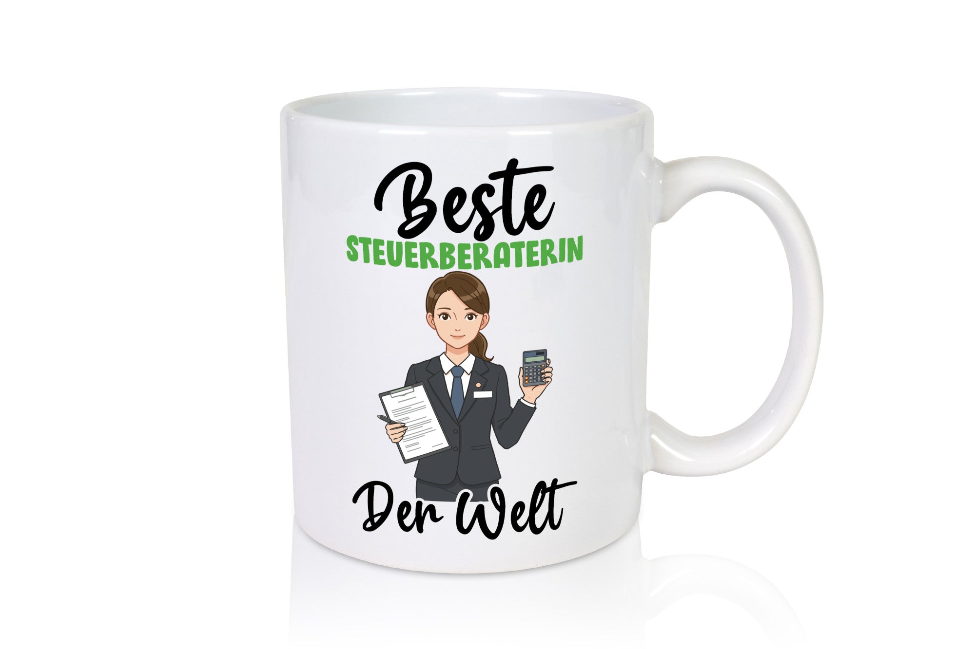 Beste Steuerberaterin | Steuer Beratung v2 Geschenkidee Humor Tasse
