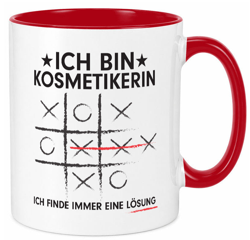 Löse Probleme: Kosmetikerin | Kosmetik Stylistin Geschenk Humor Geschenkidee