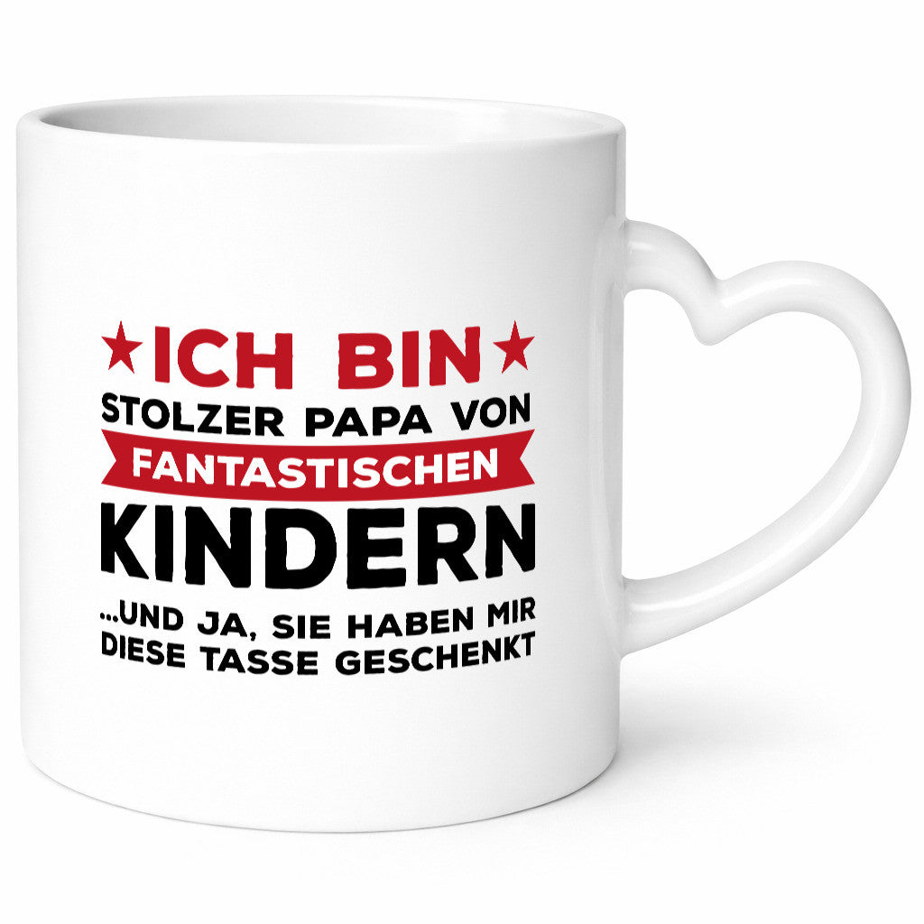 Stolzer Papa | Vater Tasse fantastische Tochter Geschenk Familie Geschenkidee
