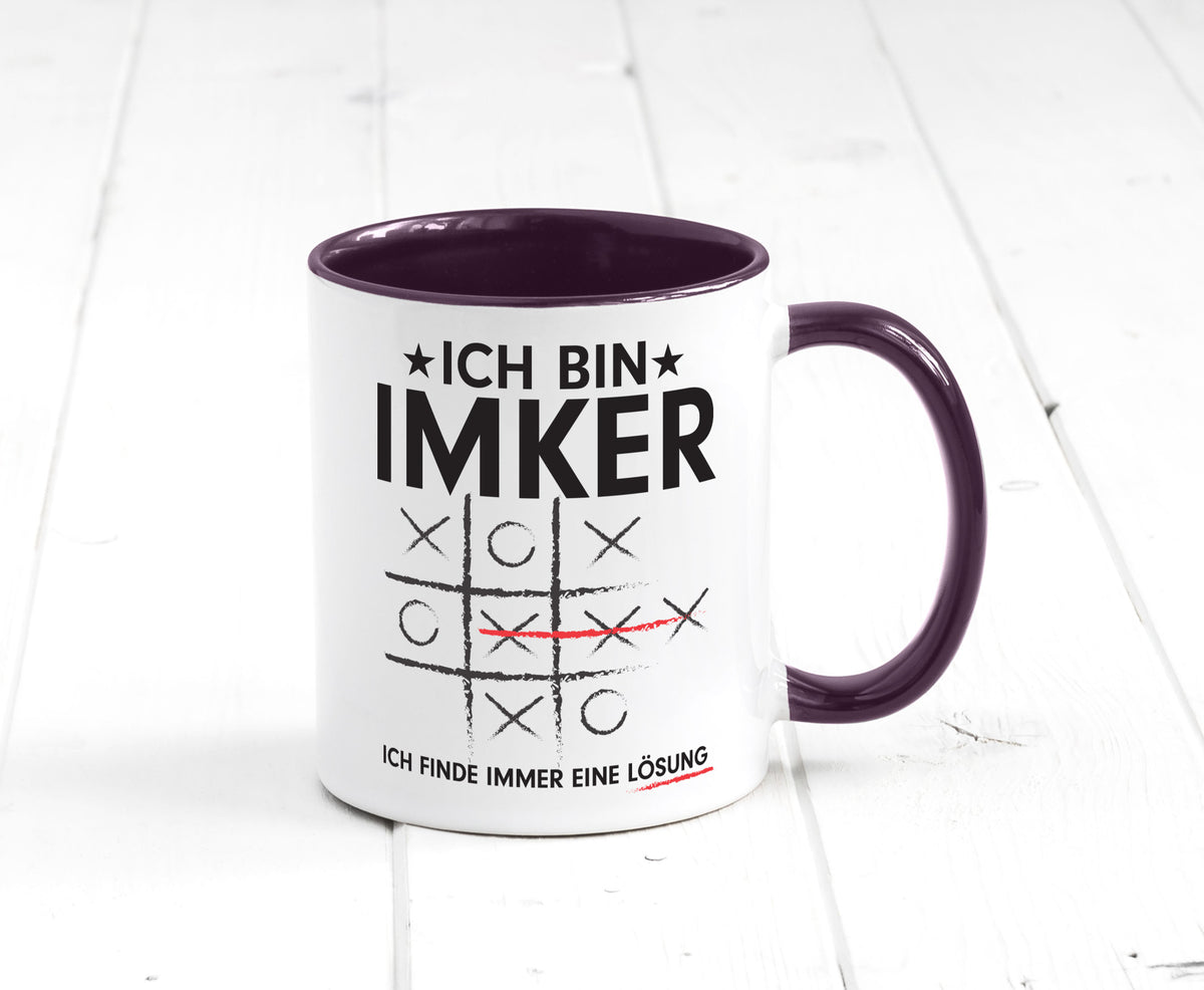 Löse Probleme: Imker | Imkerei Humor Geschenkidee Tasse
