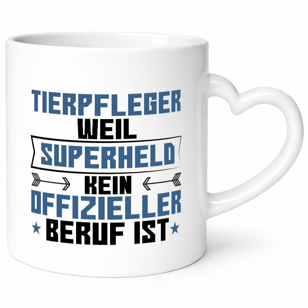 Superheld Tierpfleger | Pflegeberuf Tierheim Geschenk Arbeit Kollegen Büro