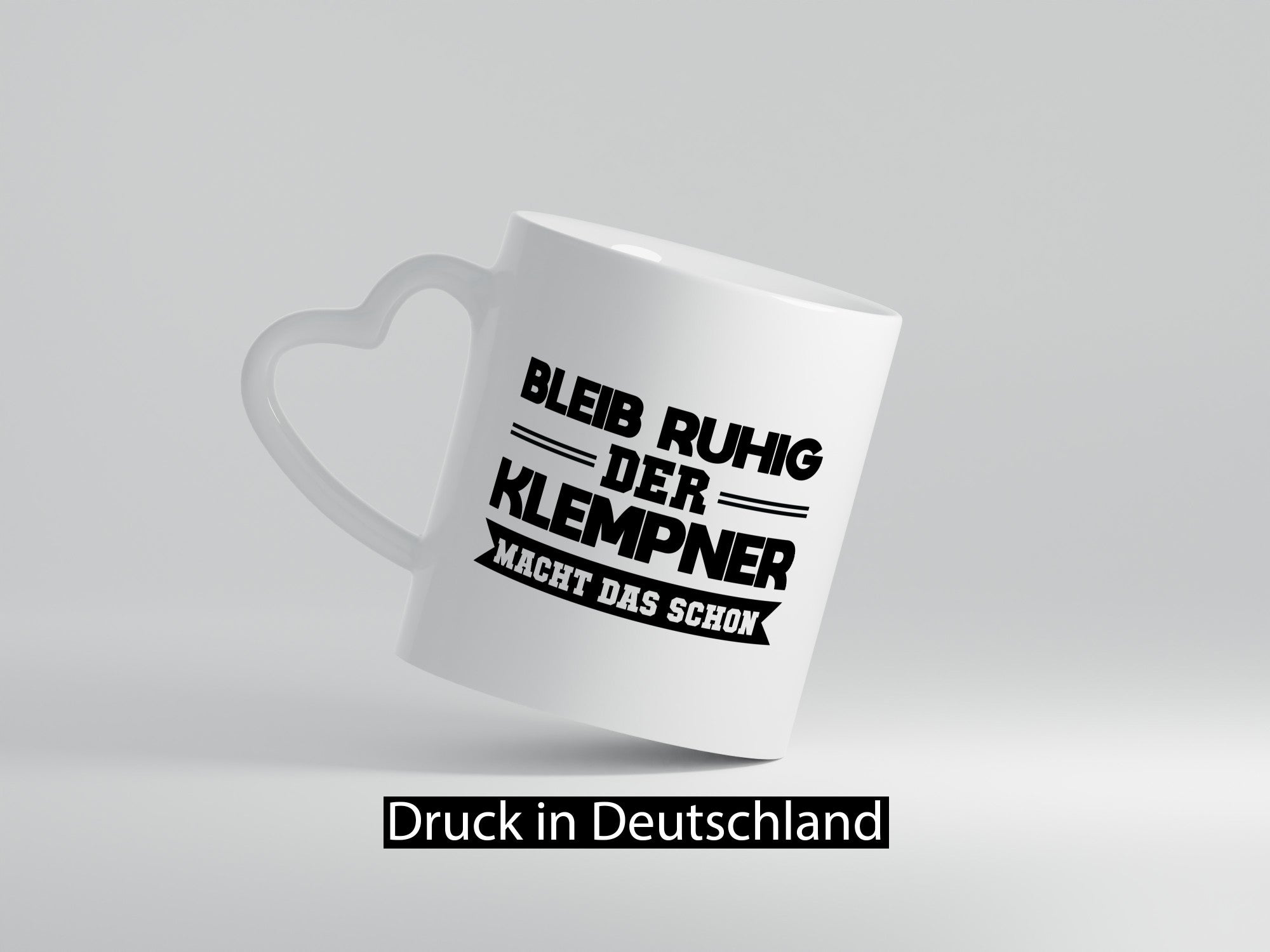 Bleib ruhig der Klempner macht das schon lustiger Spruch Geschenk Humor