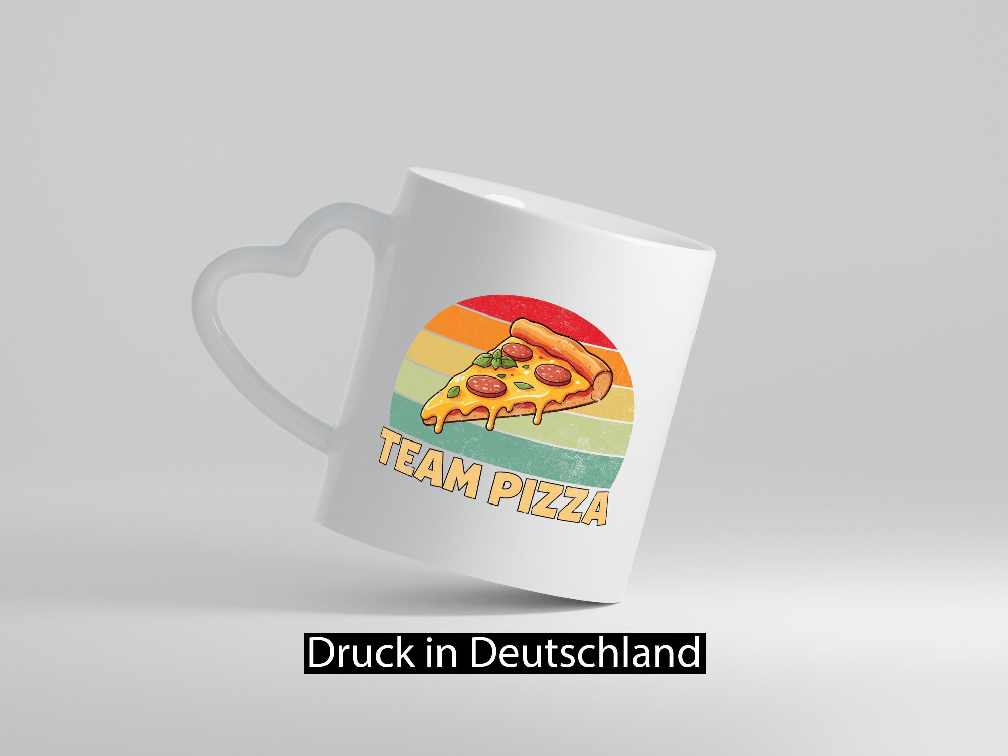 Team Pizza | Pizzaliebhaber Lover v2 Geschenkidee Humor Tasse