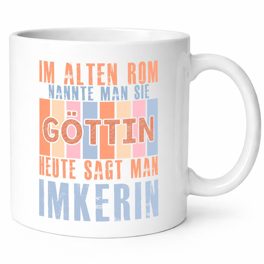 Heute sagt man: Imkerin | Imkerei lustig Humor Geschenkidee Geschenk Tasse