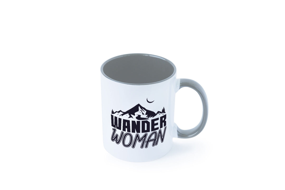 Wander Woman | Frauen Tasse Wanderer Bergsteigen lustig Familie Geschenkidee