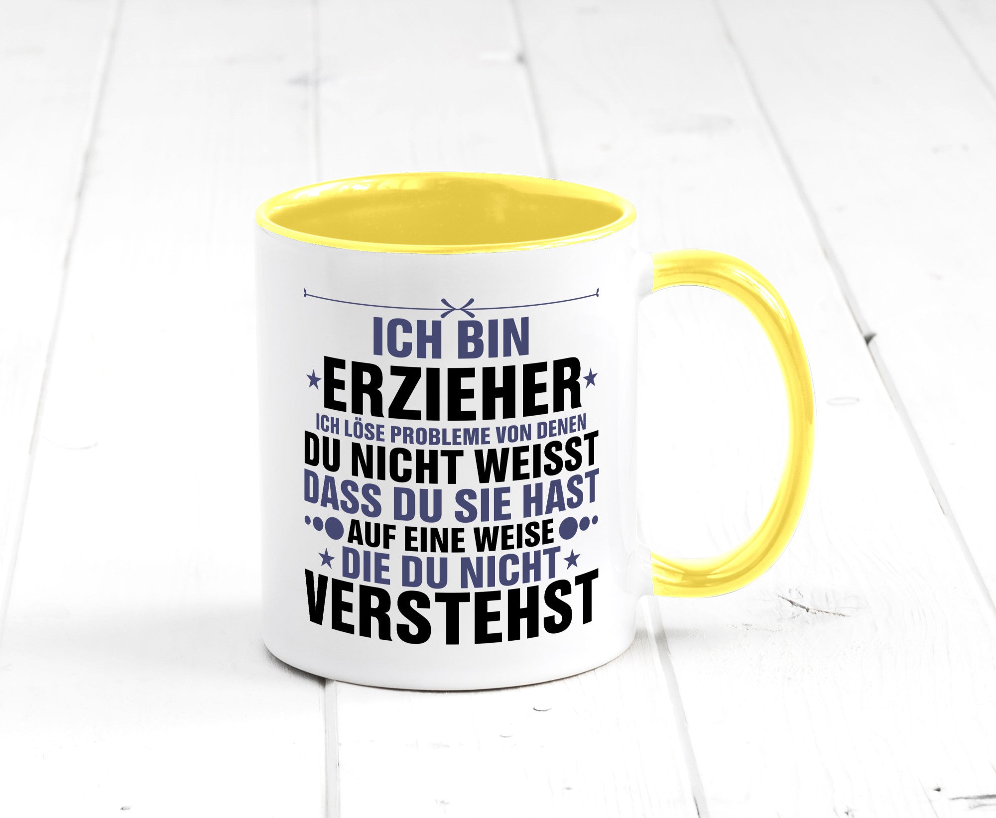 Löse Probleme: Erzieher | Pädagoge Schule v2 lustiger Spruch Geschenk Humor