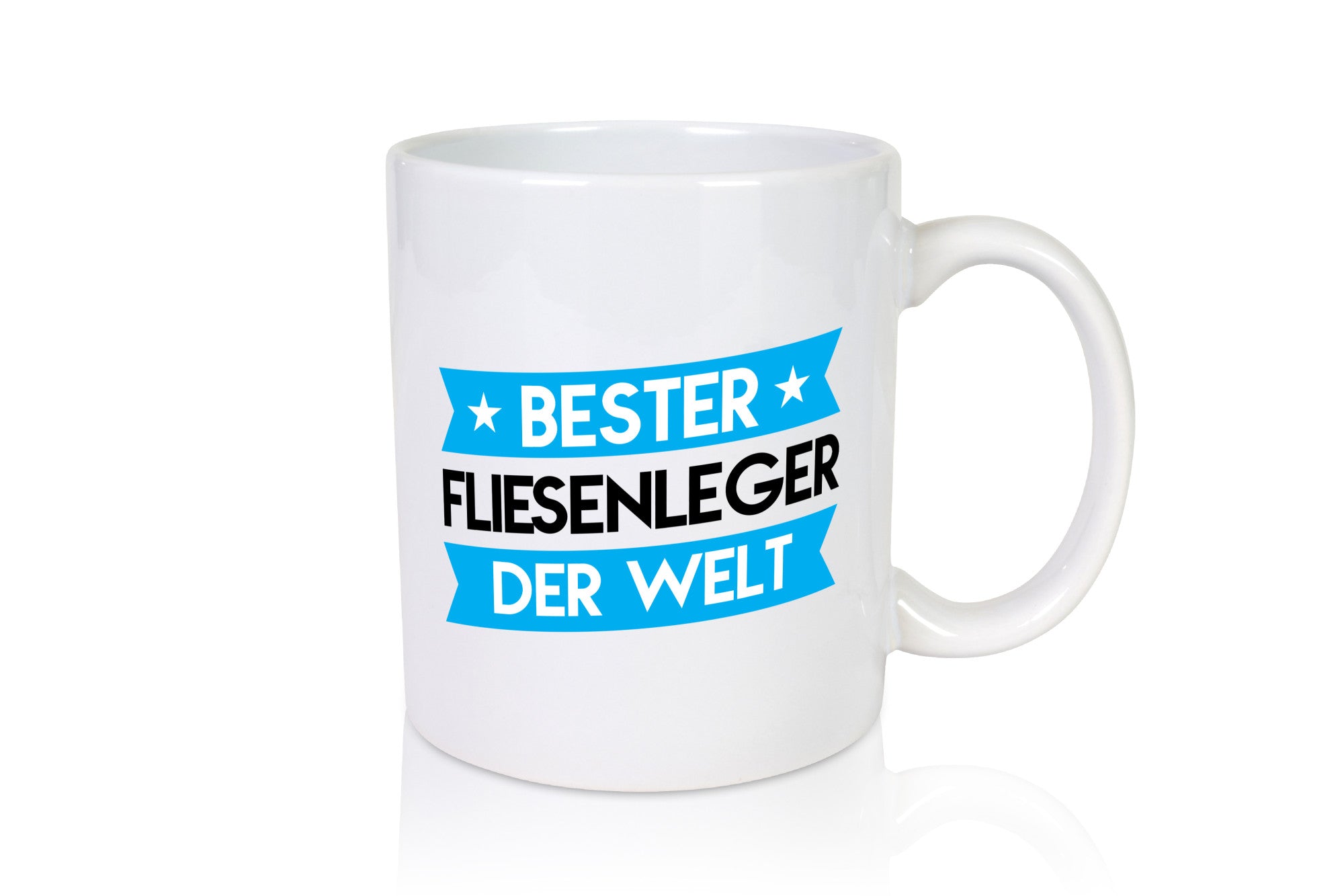 Bester Fliesenleger | Fliesenlegen Bau lustig Humor Geschenkidee Geschenk Tasse