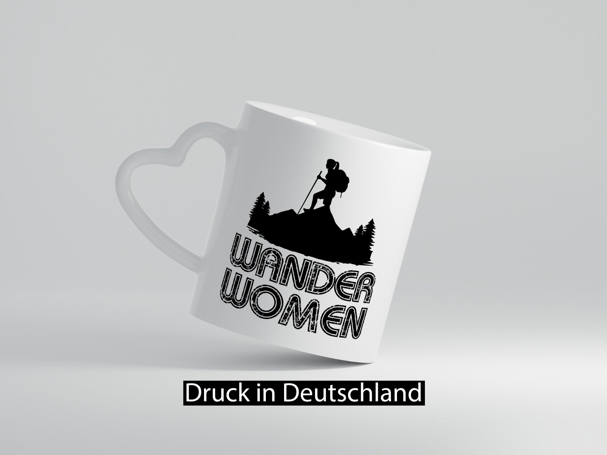 Wander Woman | Wandern Berge Geschenk Familie Geschenkidee lustiger Spruch Tasse