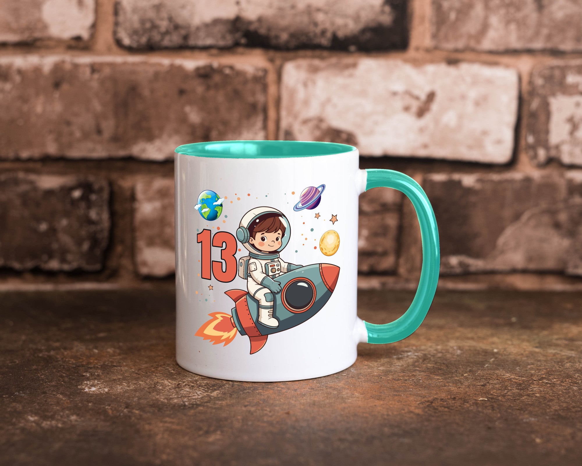 13. Geburtstag | 13 Jahre Astronaut Weltraum lustiger Spruch Geschenk