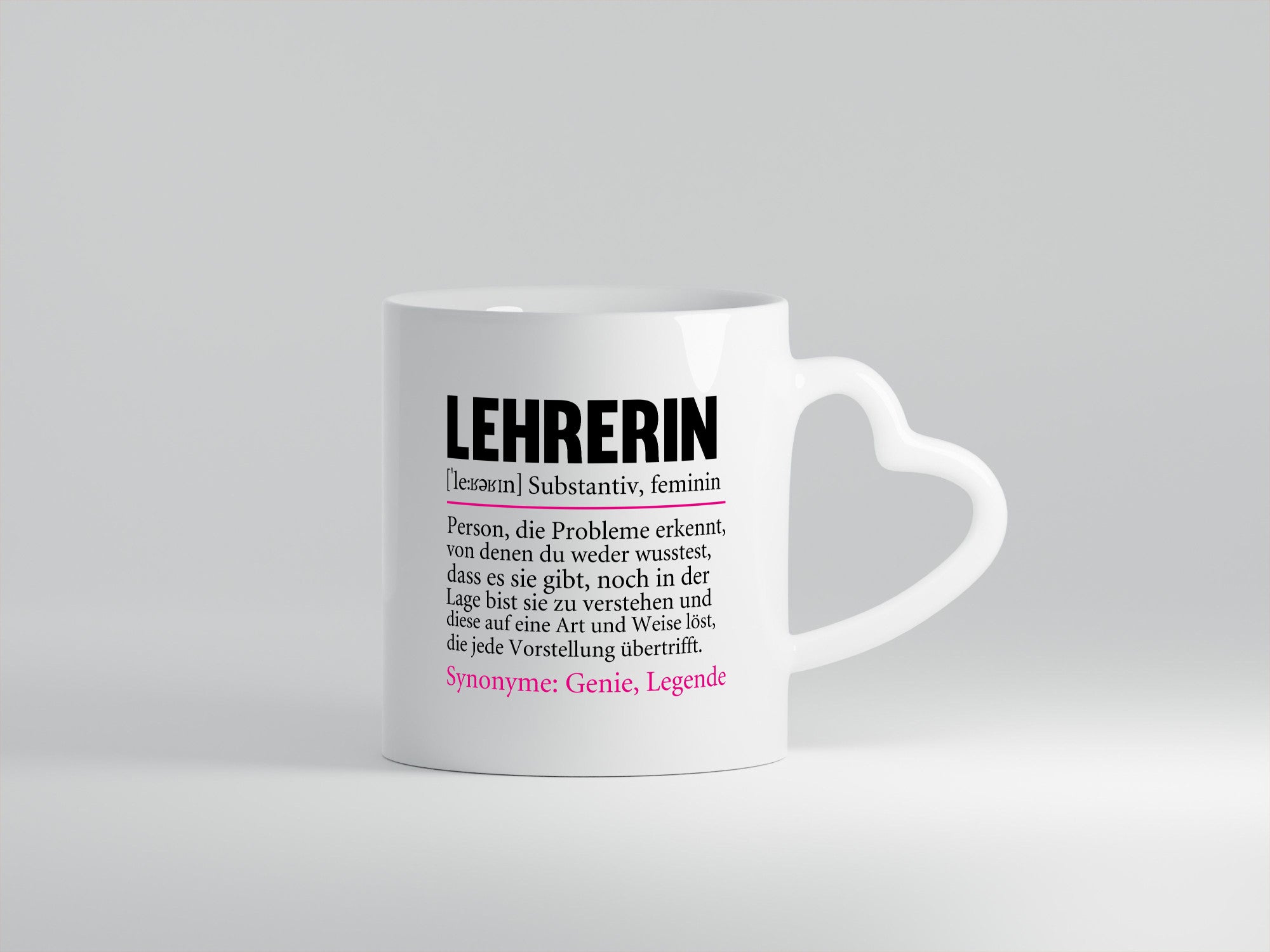 Lehrerin | Spruch Humor Schule Beruf Schüler Geschenk Arbeit Kollegen Büro