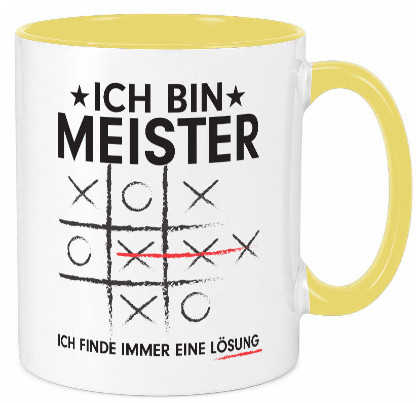 Löse Probleme: Meister | Meisterbrief lustiger Spruch Geschenk Humor