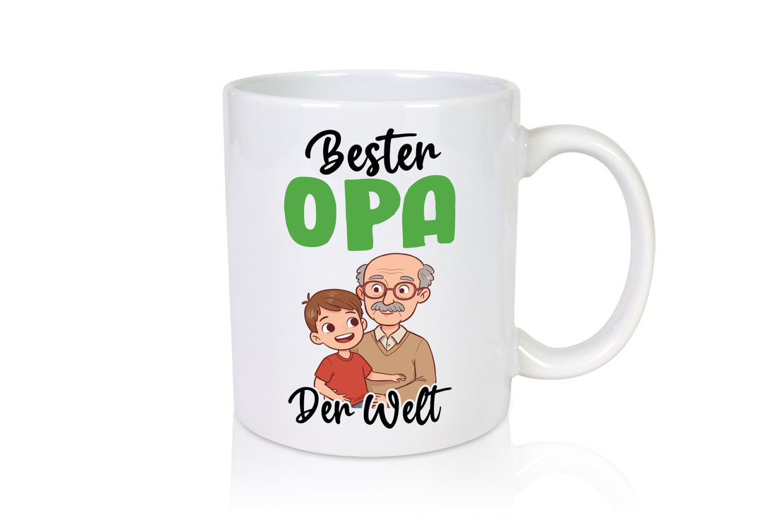 Bester Opa | Großvater Enkel Familie lustiger Spruch Geschenk Geschenkidee Tasse