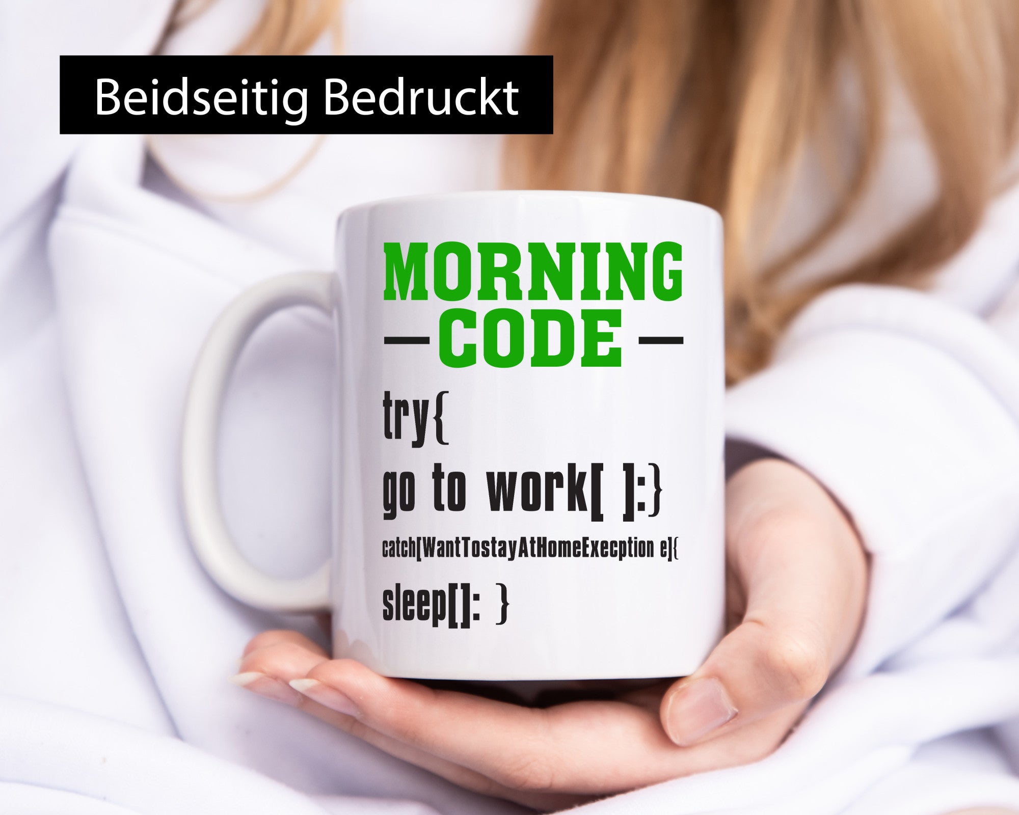 Morning Code | Informatiker Tasse Programmierer Humor Geschenkidee