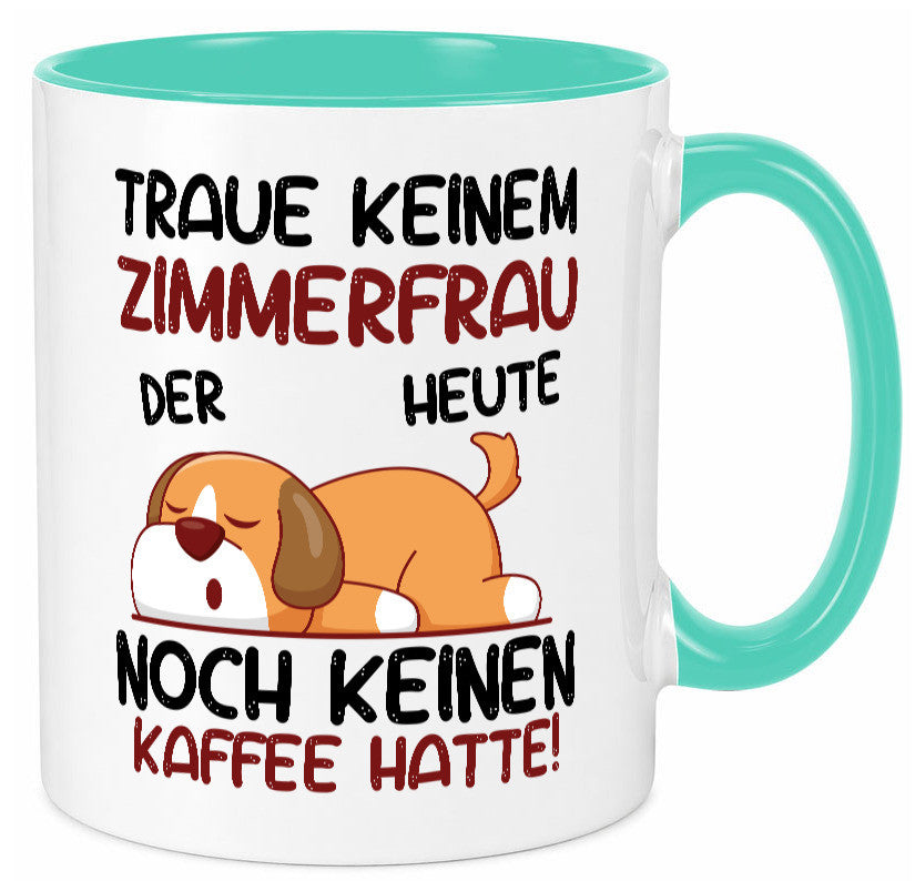 Traue keiner Zimmerfrau| Holzbau | Handwerkerin lustig Humor Geschenkidee