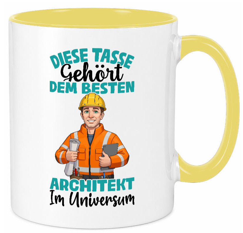 Im Universum: Architekt | Architektur Büro Humor Arbeit Kollegen Geschenkidee