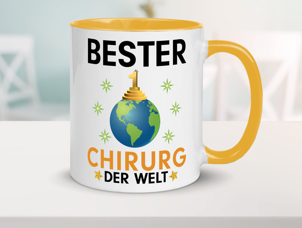 Welt Bester Chirurg | Medizin Chirurgie Krankenhaus lustig Humor Geschenkidee Tasse