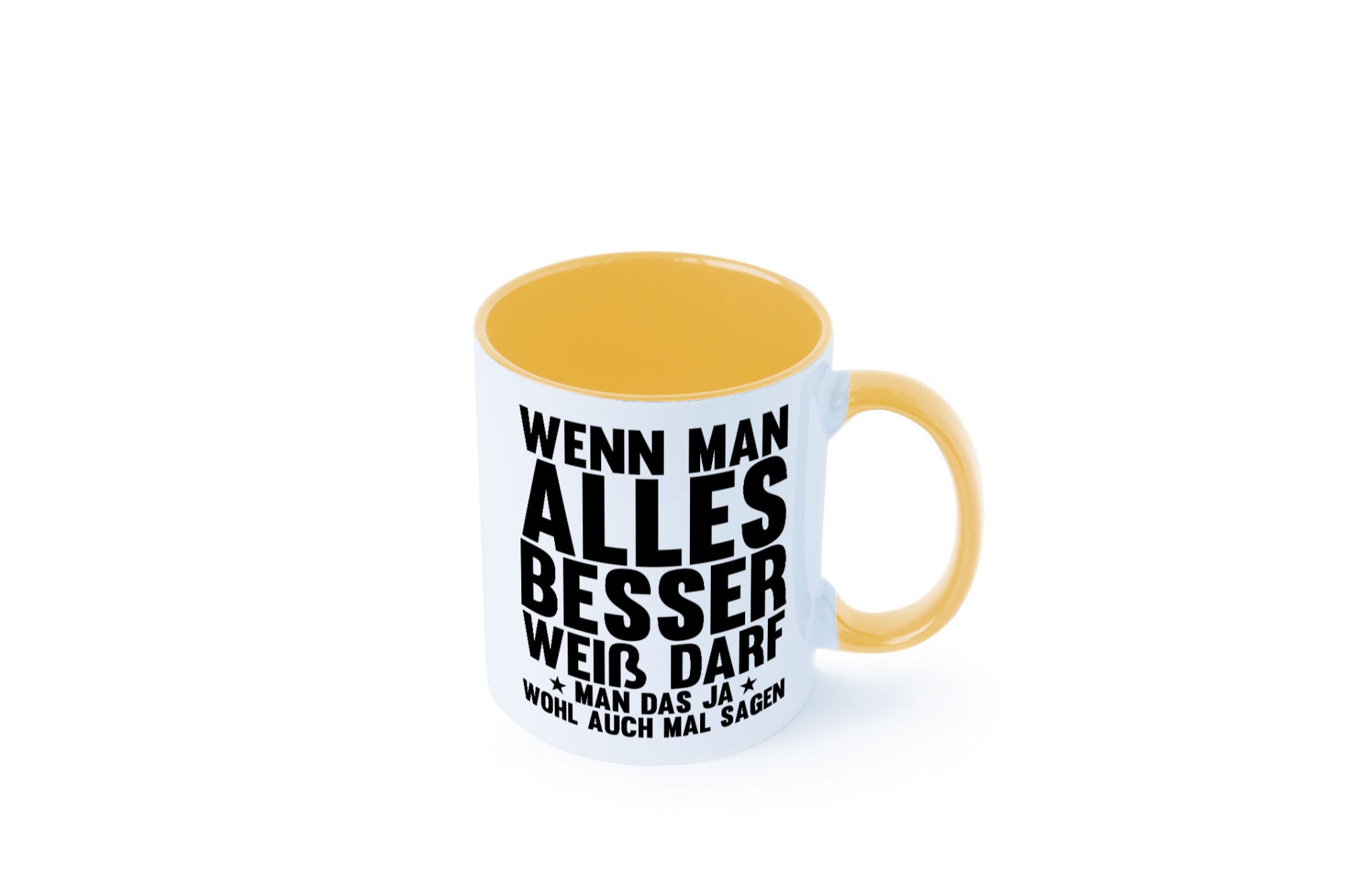 Sagen wenn man es besser weiß | Rechthaber Besserwisser lustiger Spruch