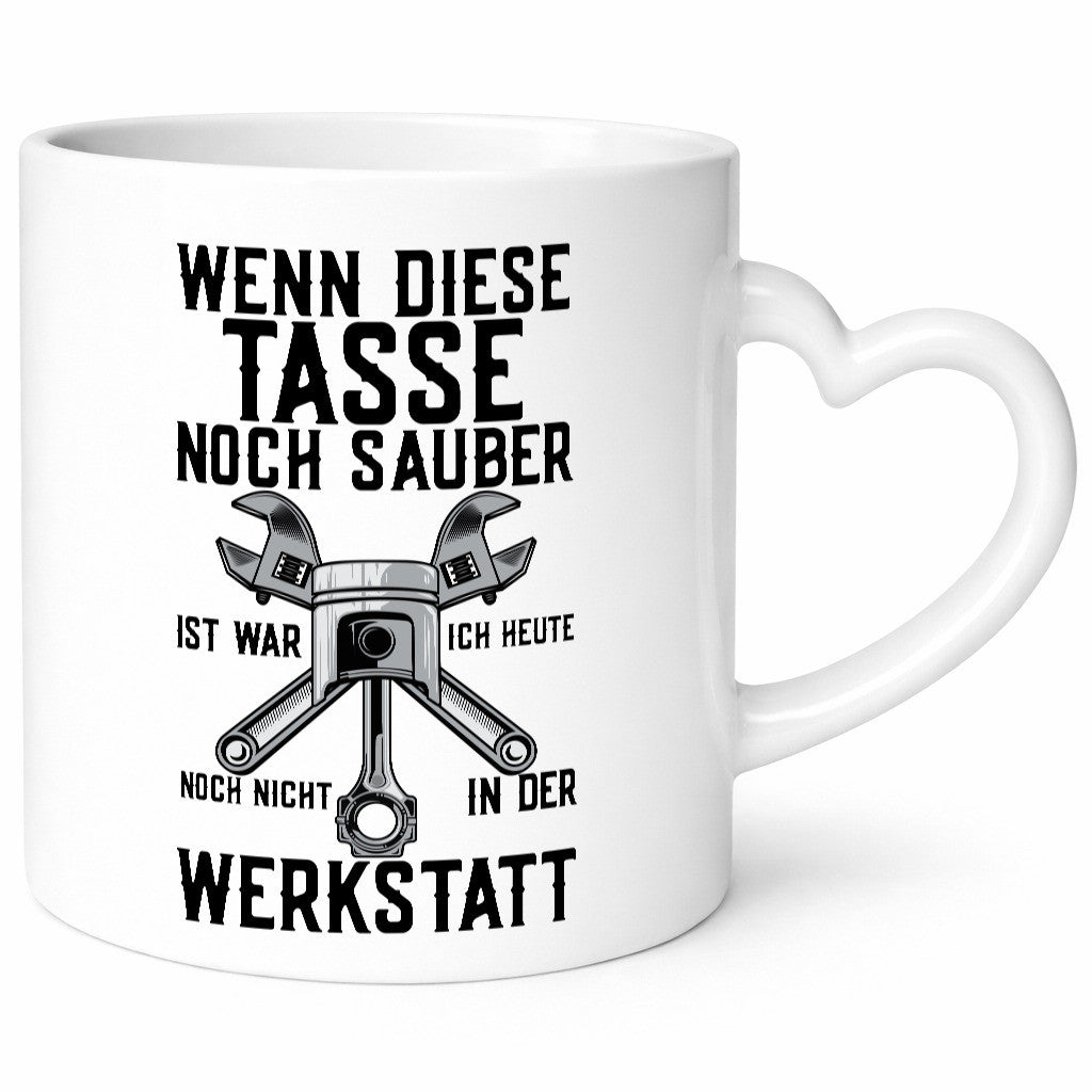 Werkstatt | KFZ Mechaniker Auto Werkzeug Zahnrad lustiger Spruch Geschenk Humor