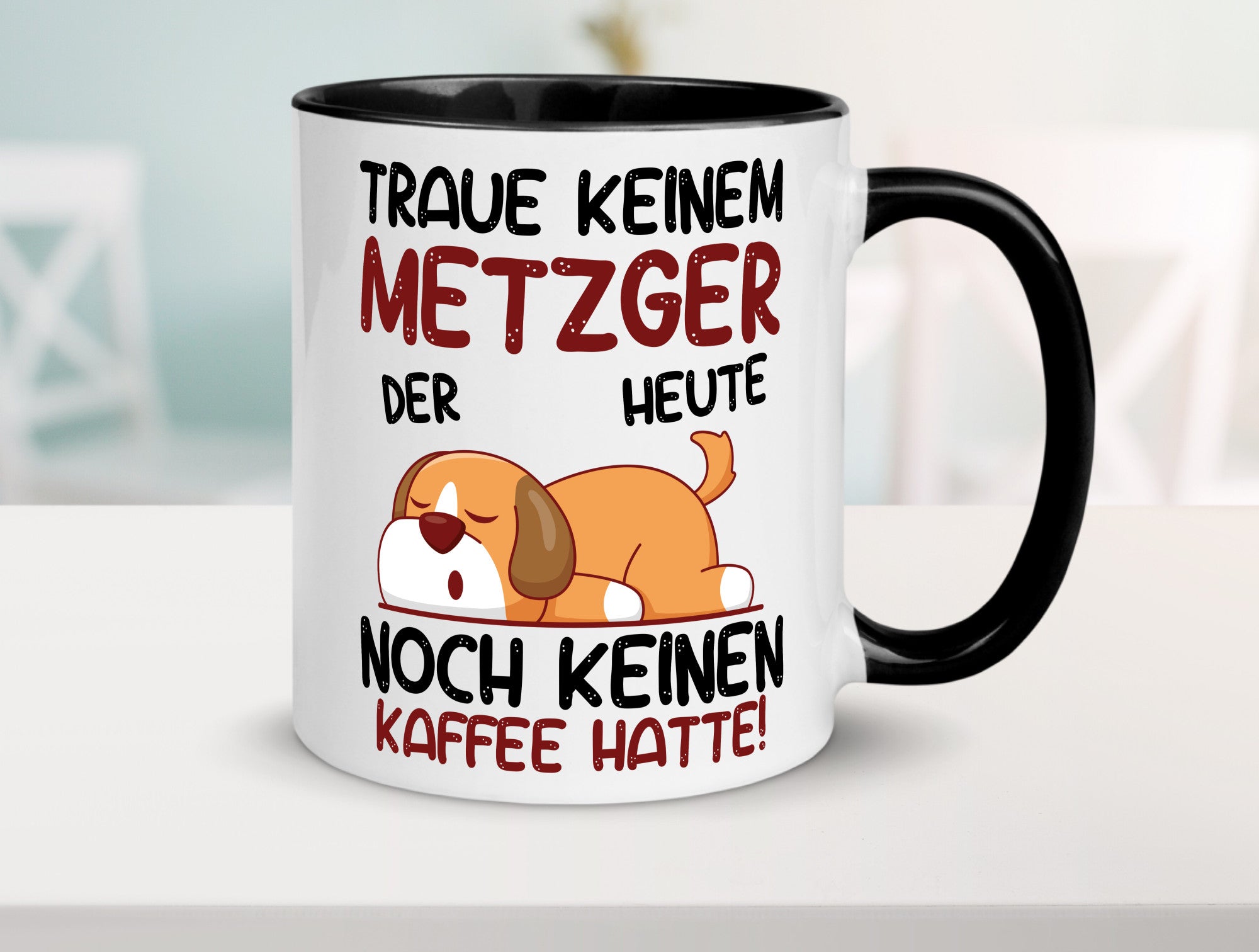 Traue keinem Metzger | Fleischer Metzgerei lustiger Spruch Geschenk Humor