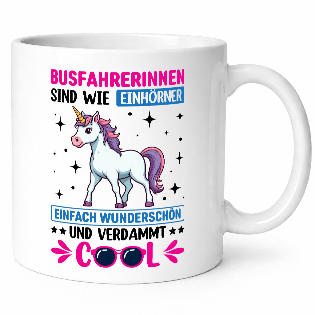 Bussfahrerinen sind wie einhorner | Einhorn Bussfahrerin Geschenkidee Humor