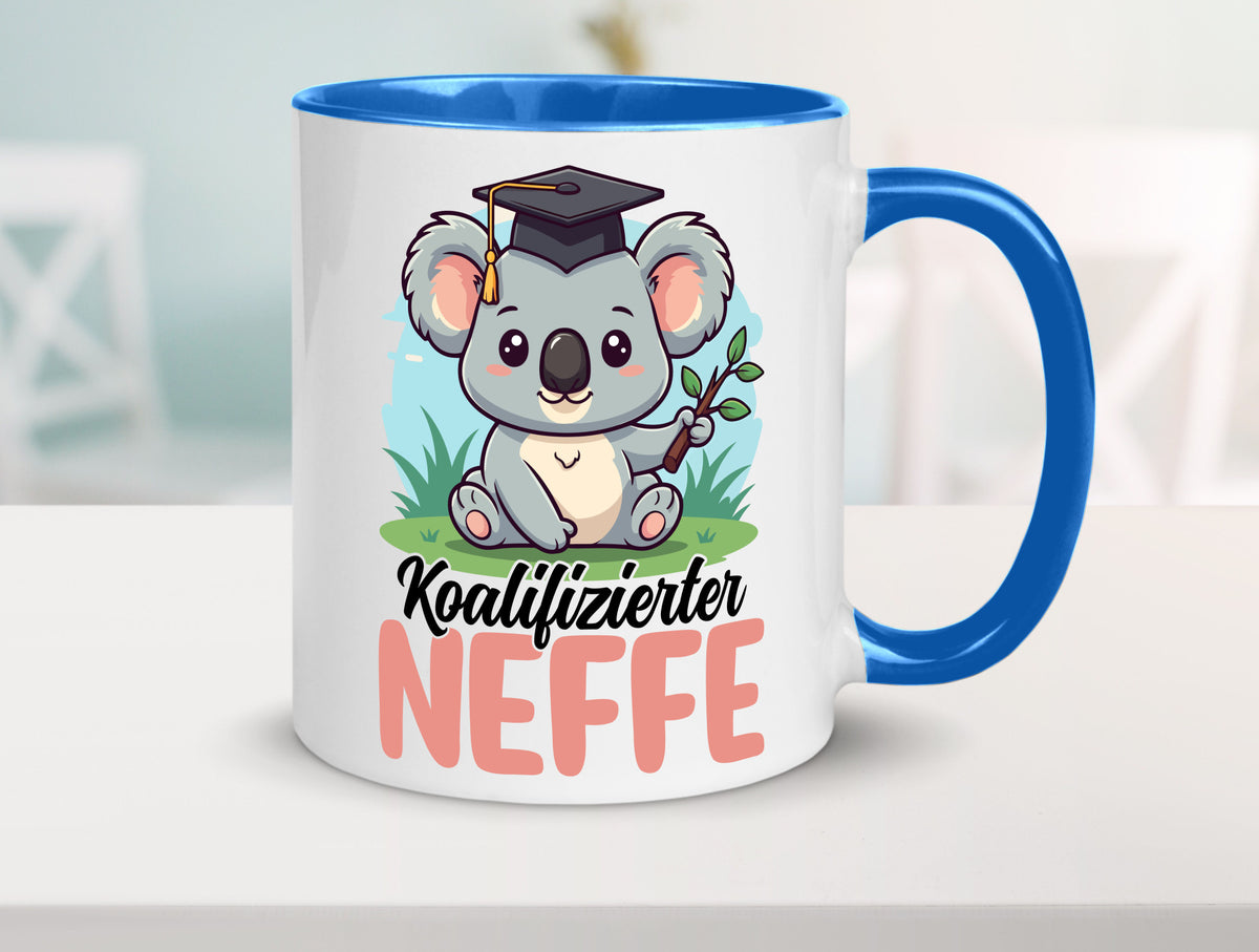 Koalifizierter Neffe | Familie Bruder Bester Onkel Geschenkidee Humor Tasse