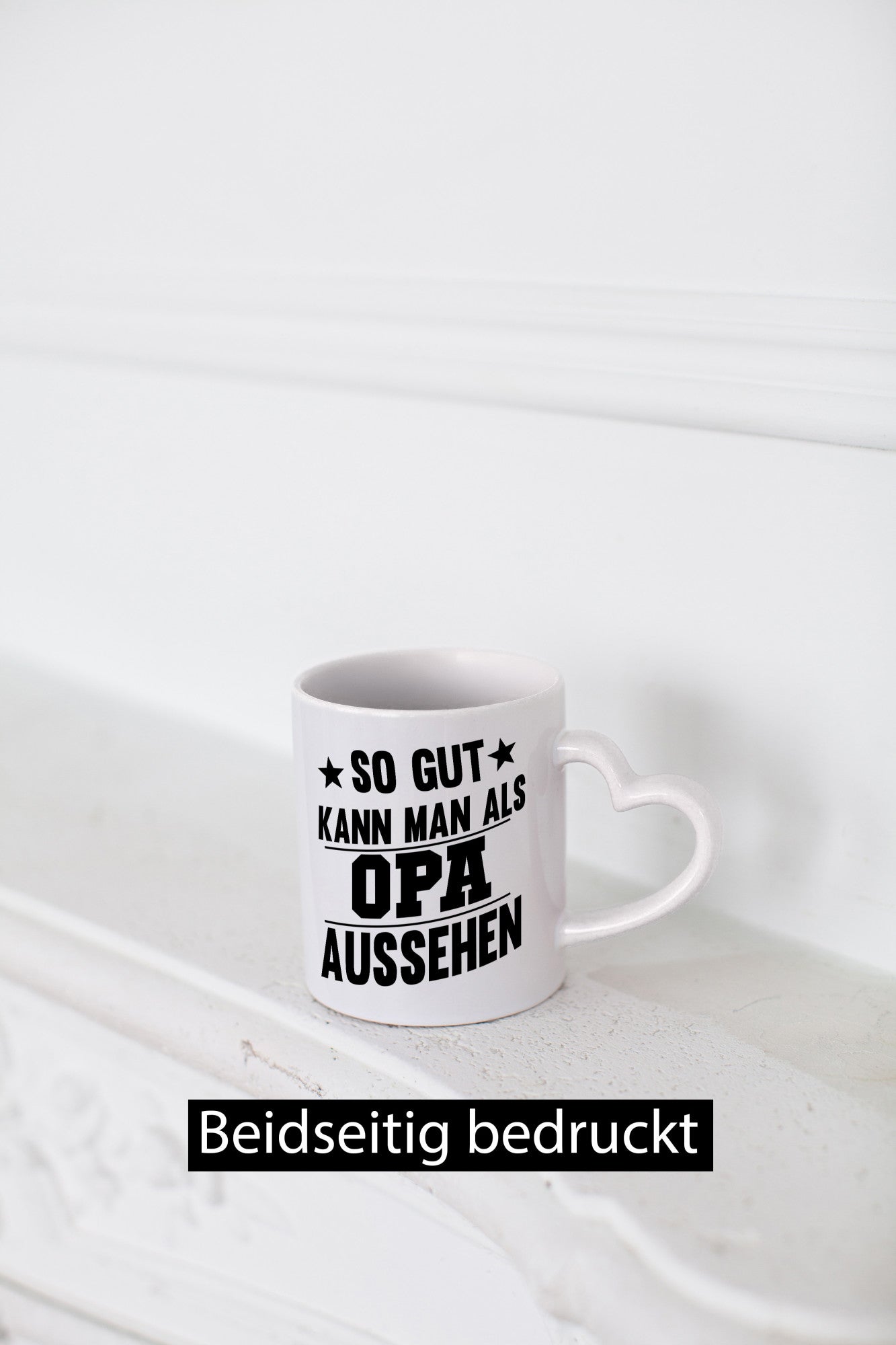 Als Opa gut aussehen | Sterne Humor Familie Geschenkidee Tasse