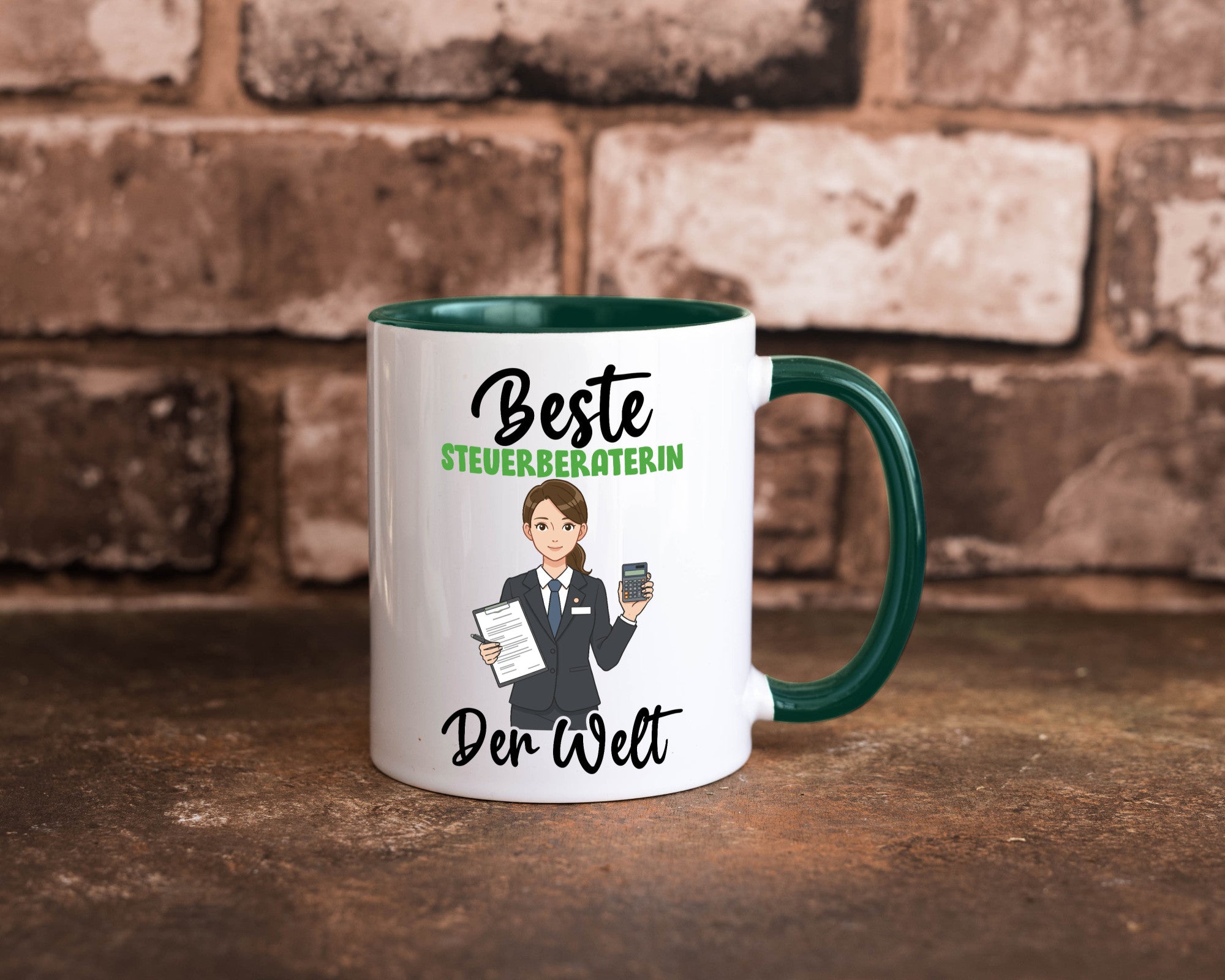Beste Steuerberaterin | Steuer Beratung v2 Geschenkidee Humor Tasse