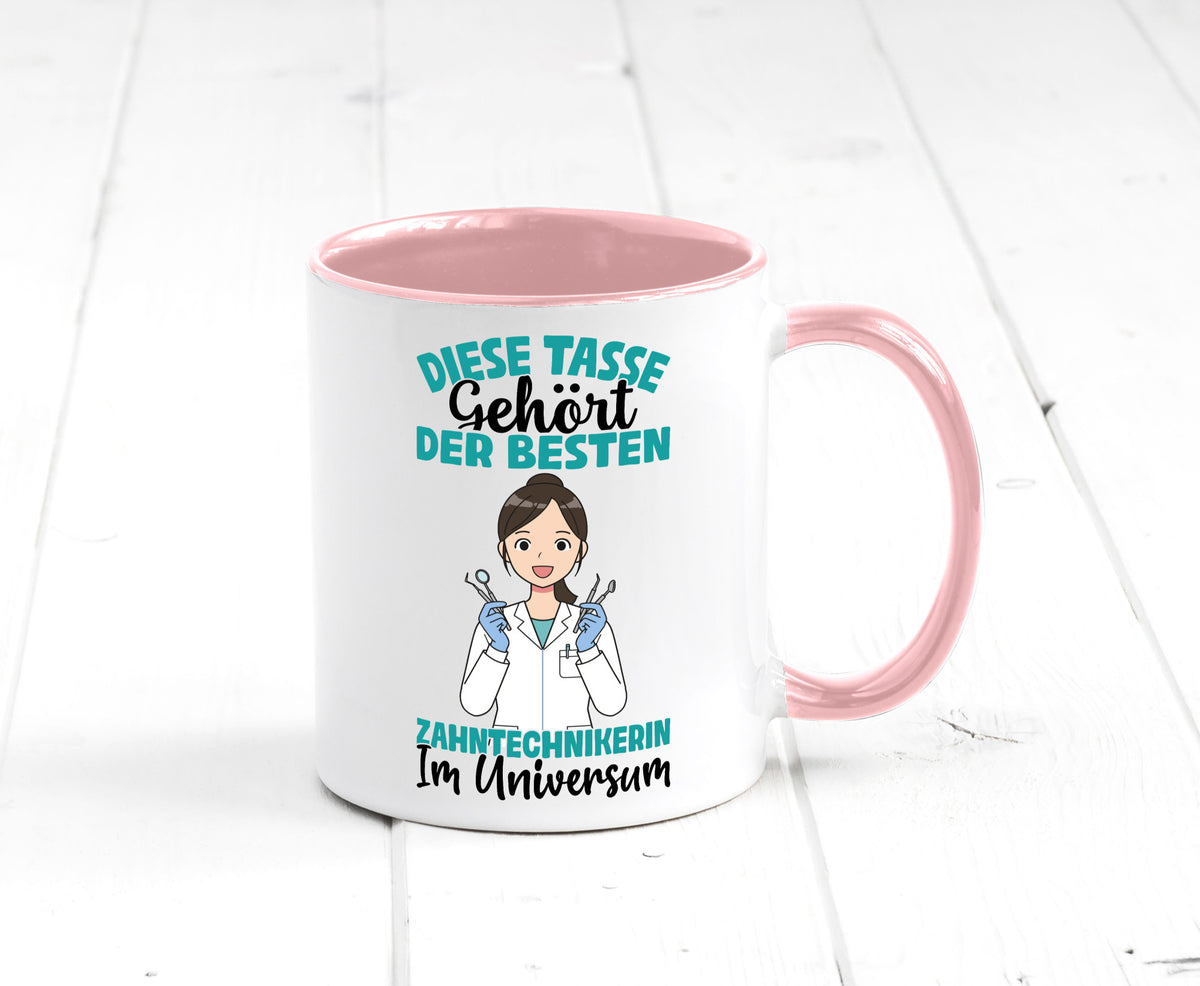 Im Universum: Zahntechnikerin | Zahnmedizin Humor Geschenkidee Tasse
