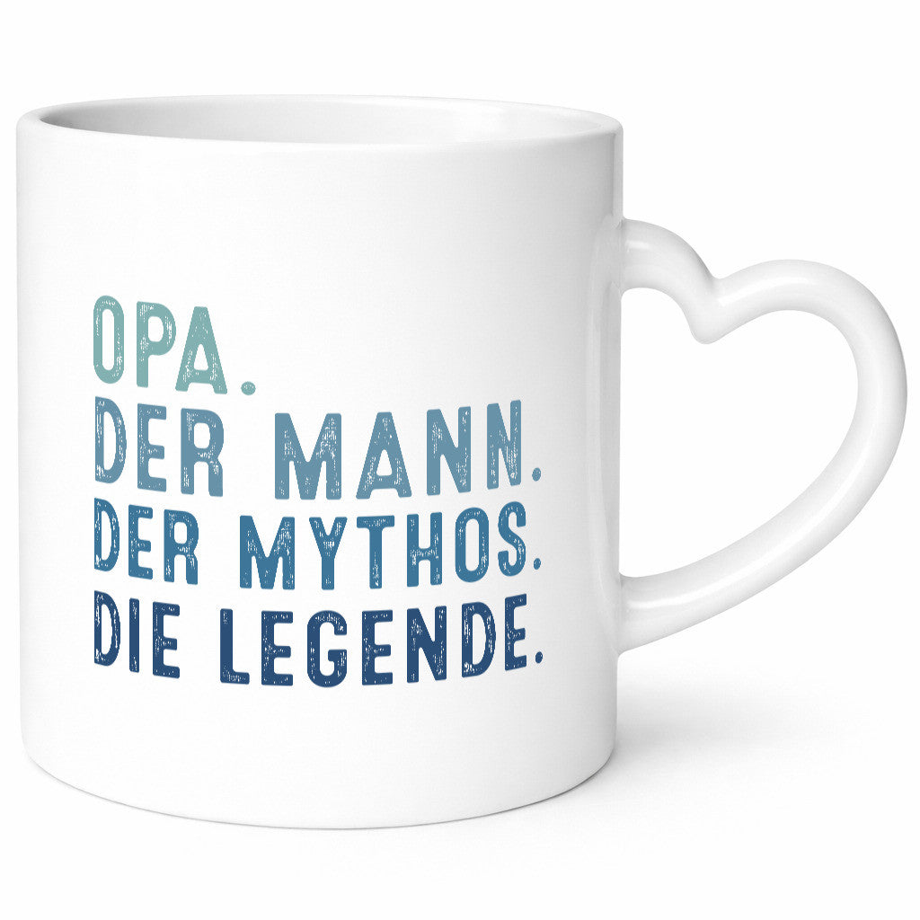 Der Mann. Mythos. Die Legende | Opa Bester Geschenkidee Familie Humor Tasse