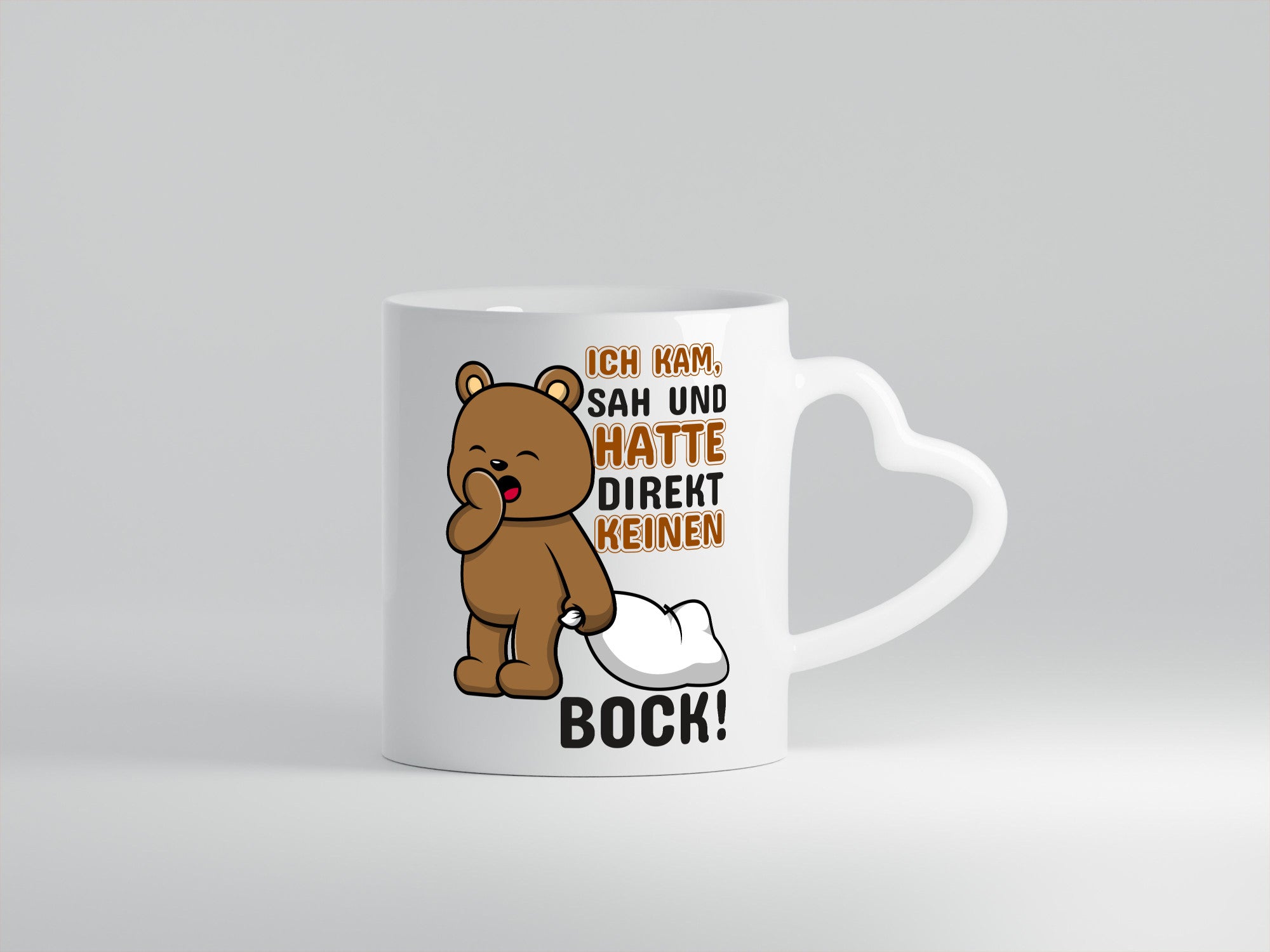 Direkt keinen Bock! | Büro Faultier Morgenmuffel Geschenk Arbeit Kollegen