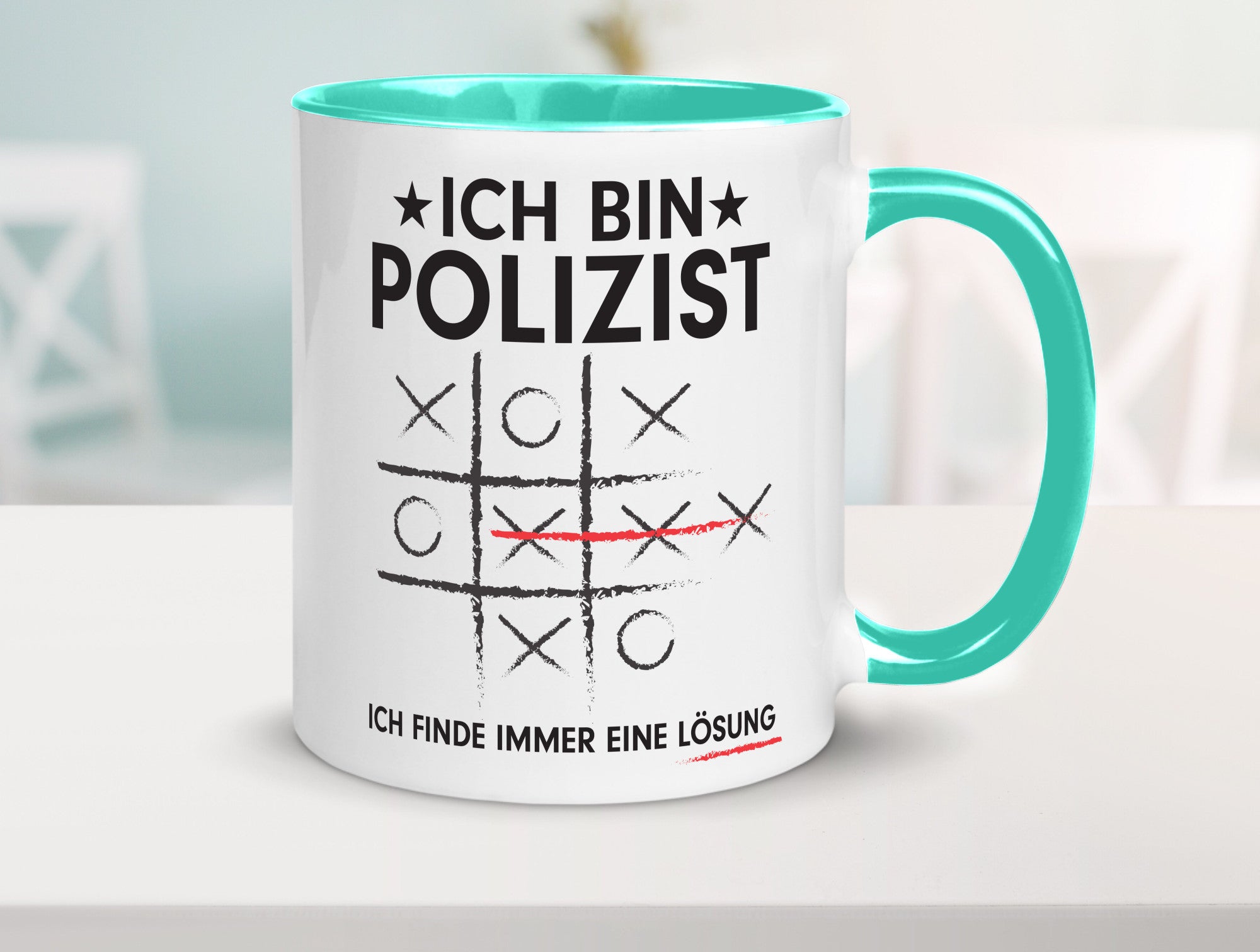 Löse Probleme: Polizist | Polizei Geschenk Humor Geschenkidee lustiger Spruch