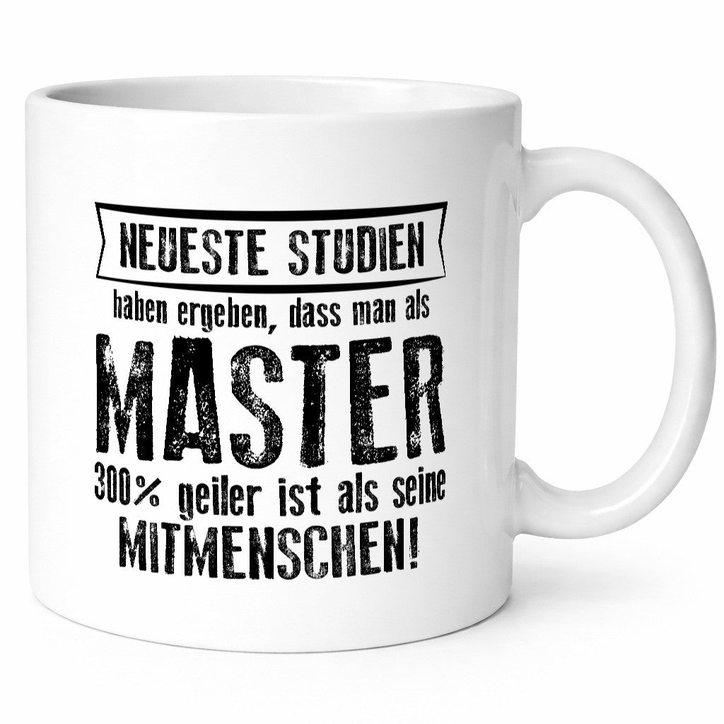 Neuste Studien: Master | Universität Student lustiger Spruch Geschenk Humor