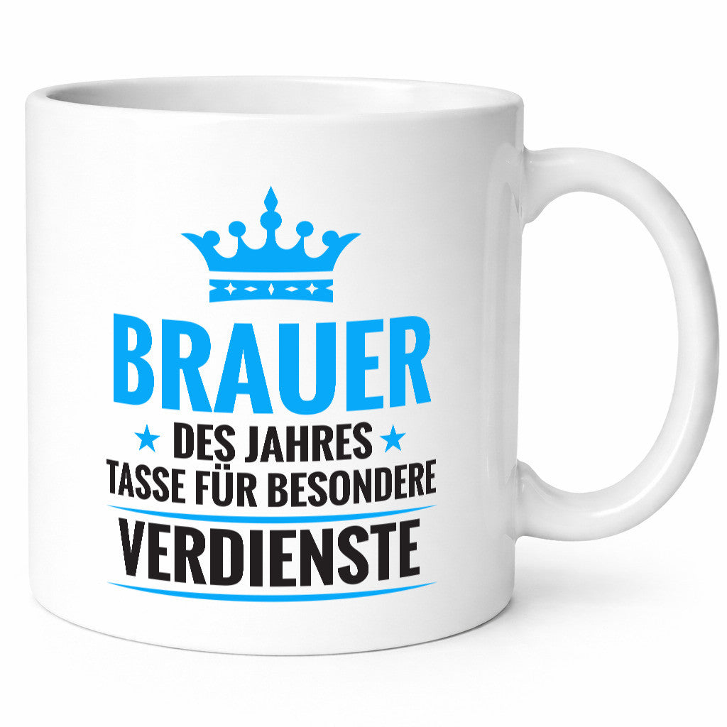Besonderer Verdienst: Brauer | Bier Brauerei lustiger Spruch Geschenk Humor