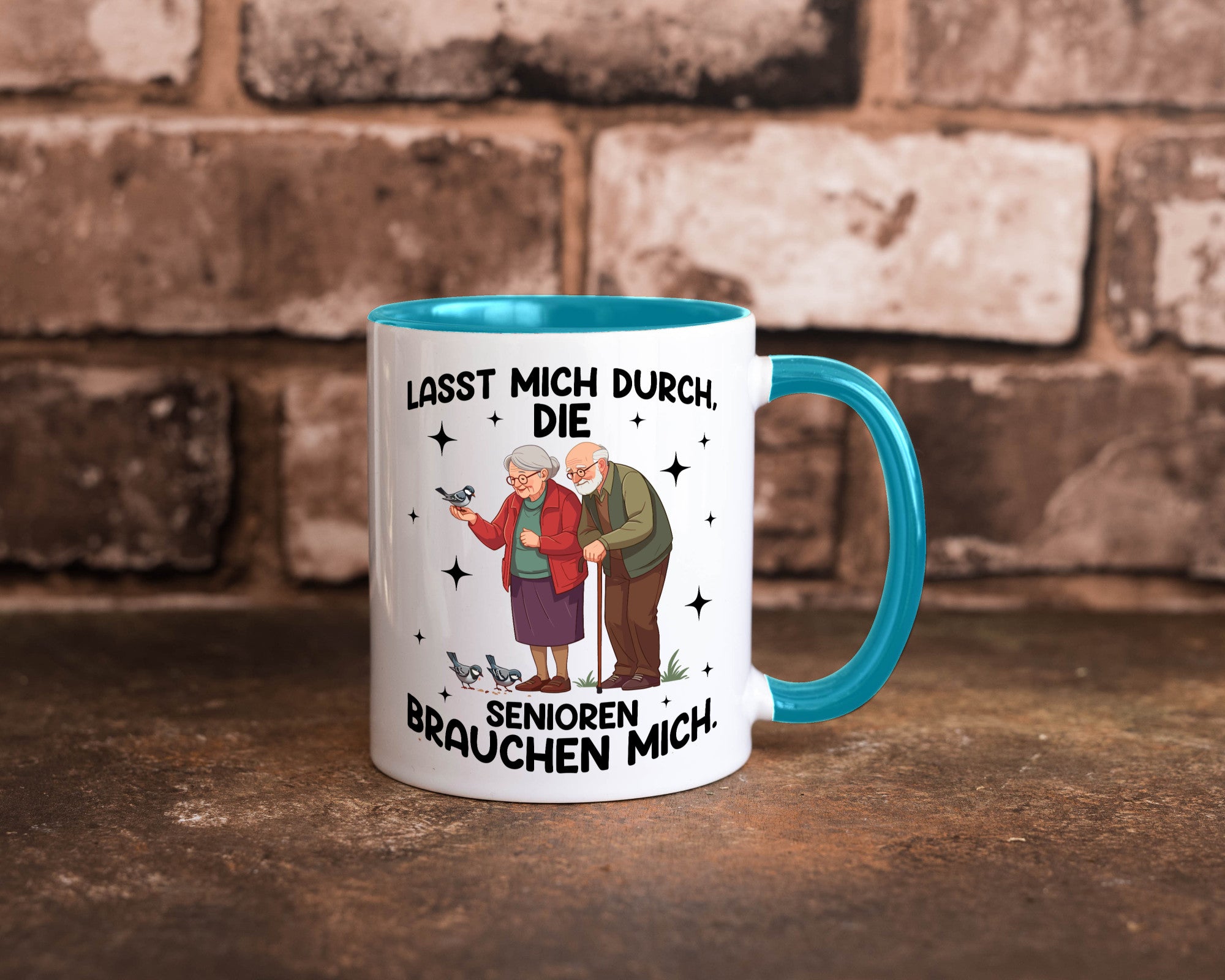 Senioren brauchen mich | Altenpflege Pflegekraft lustiger Spruch Geschenk Humor