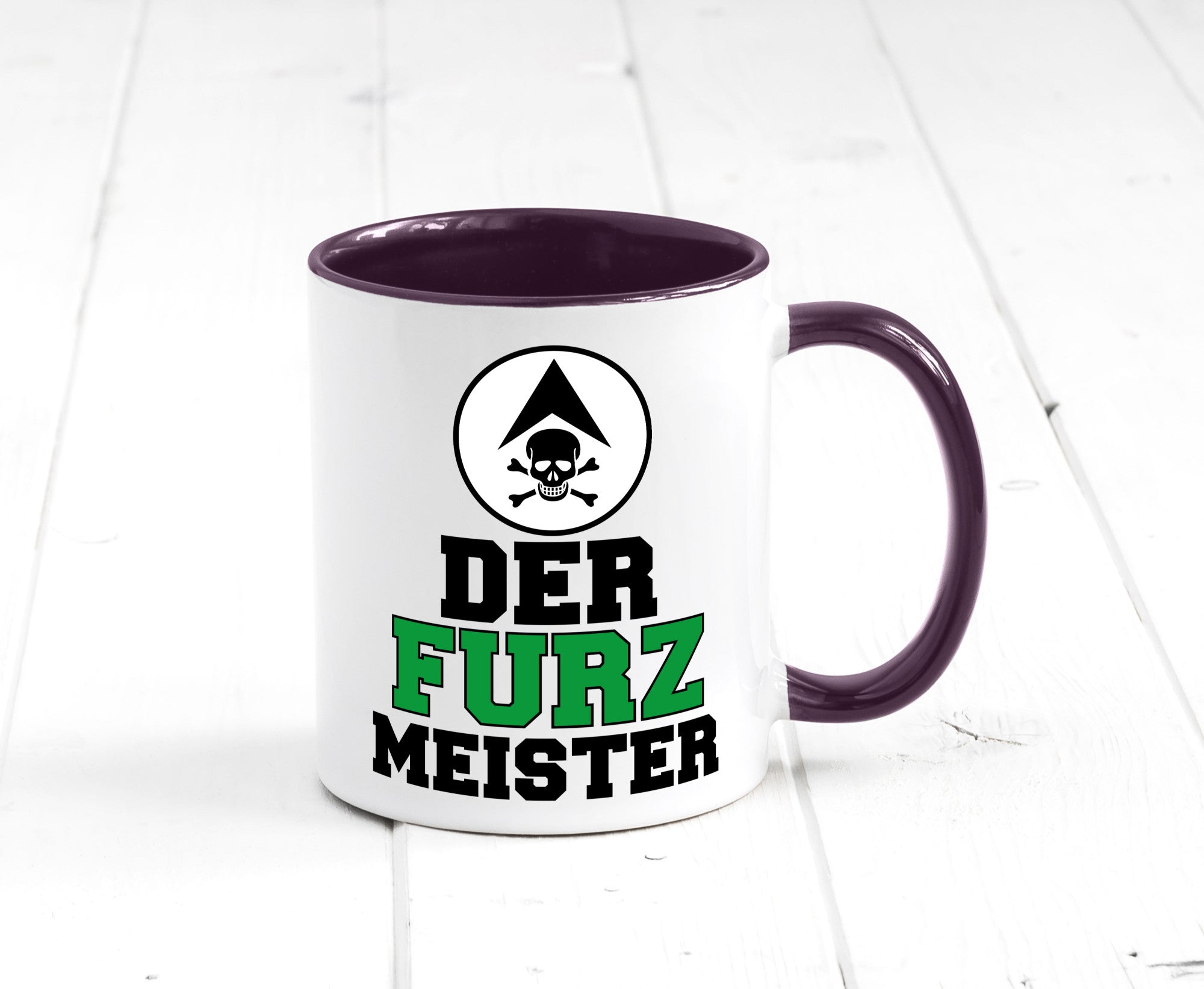 Der Furz Meister | Männer Tasse derber Humor Furzen lustiger Spruch Geschenk