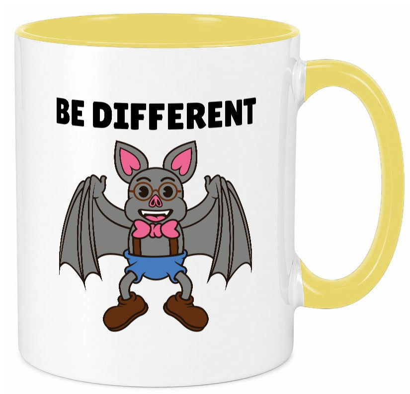 Be Different Geschenk Humor Geschenkidee lustiger Spruch Tasse