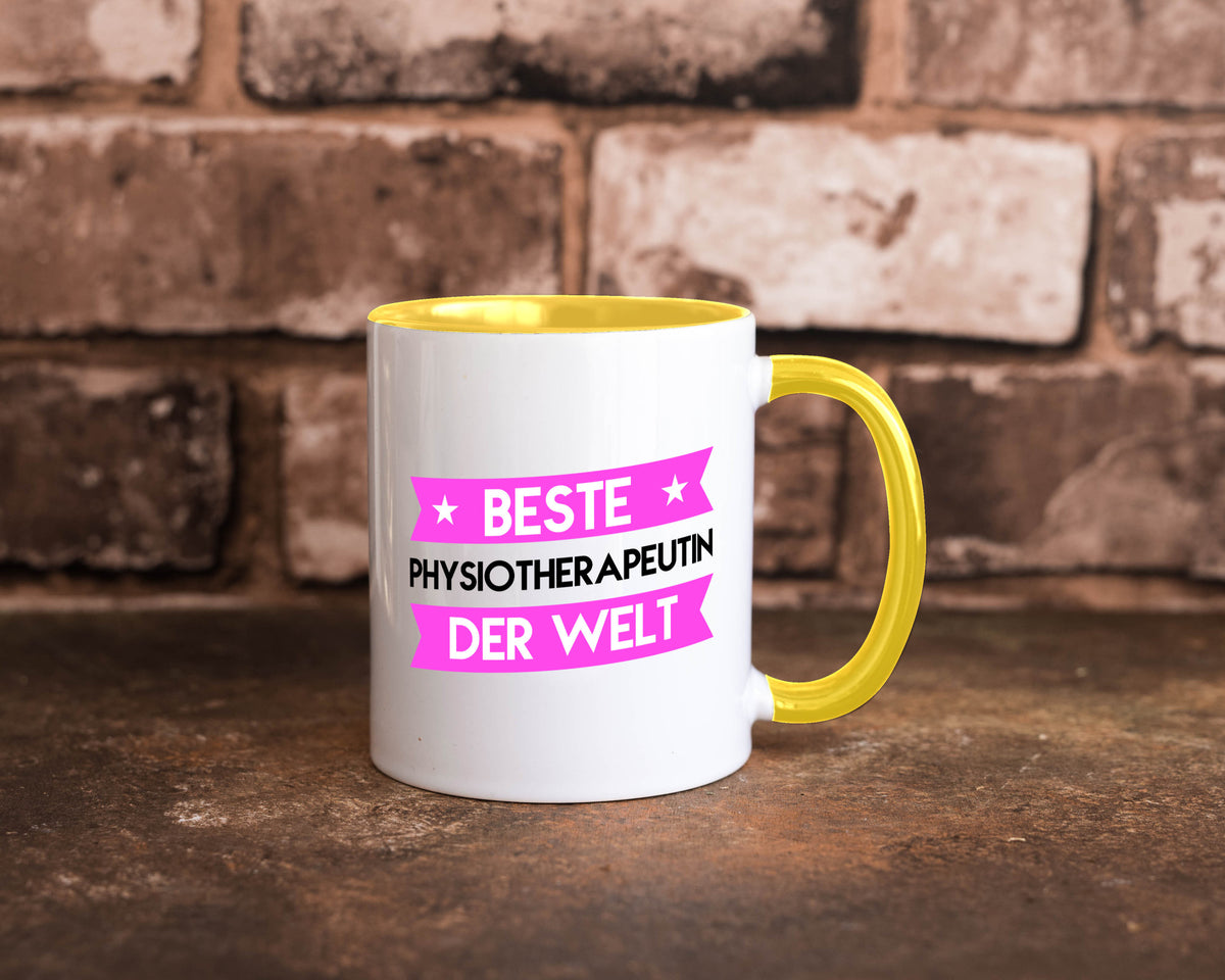 Beste Physiotherapeutin Humor Geschenkidee Tasse
