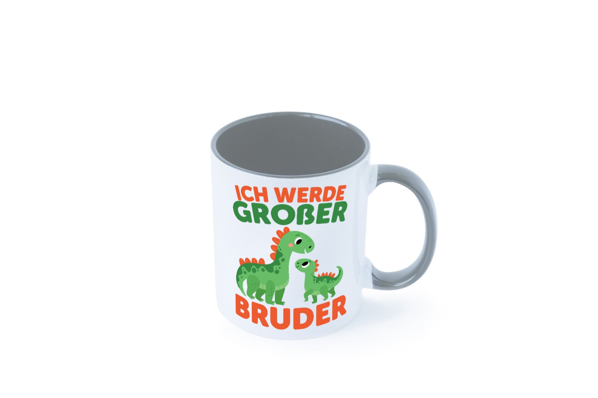 Ich werde Großer Bruder | Dino Brudersaurus lustig Humor Geschenkidee Geschenk
