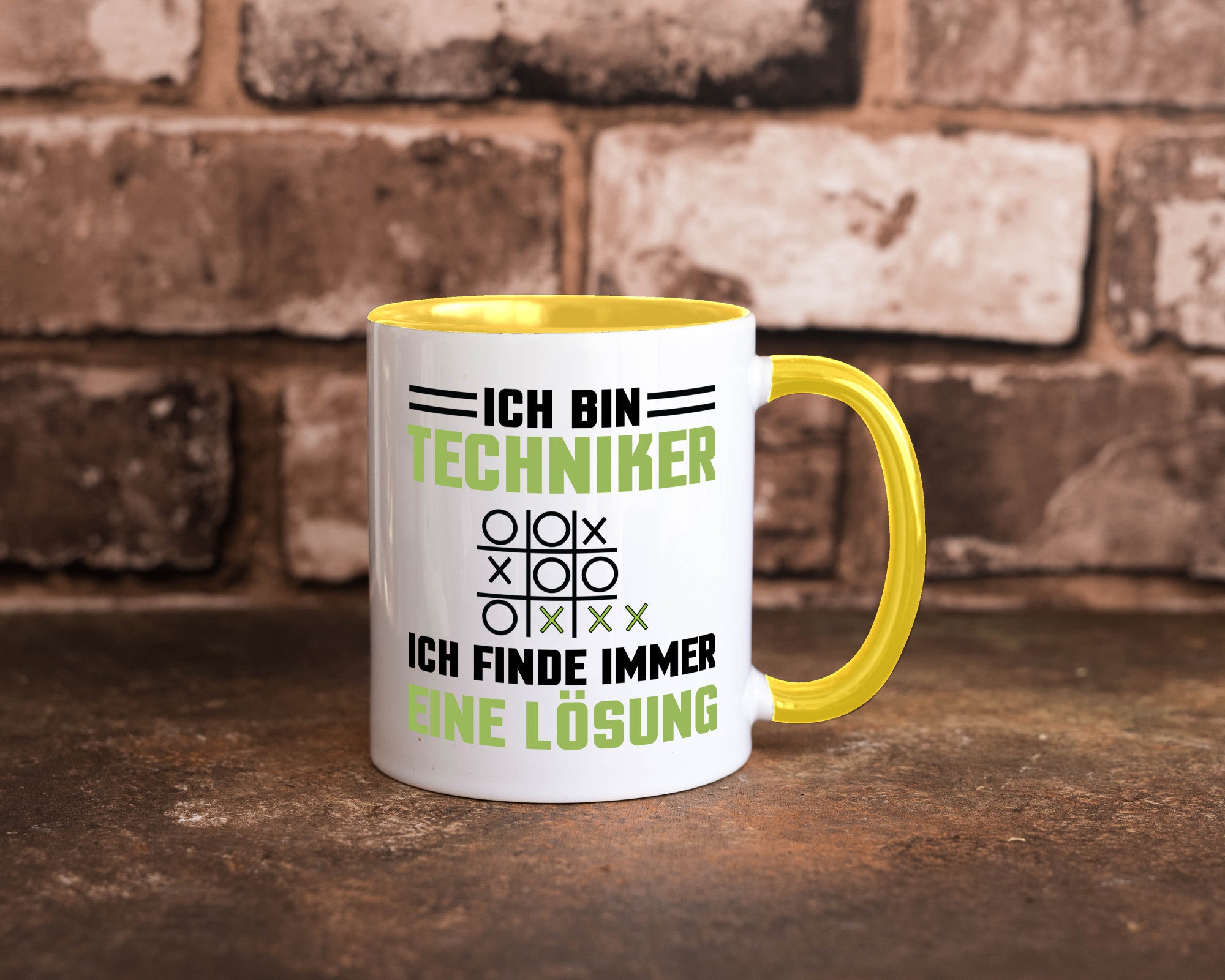 Ich bin Techniker finde immer eine Lösung | lustiger Spruch Geschenk Humor