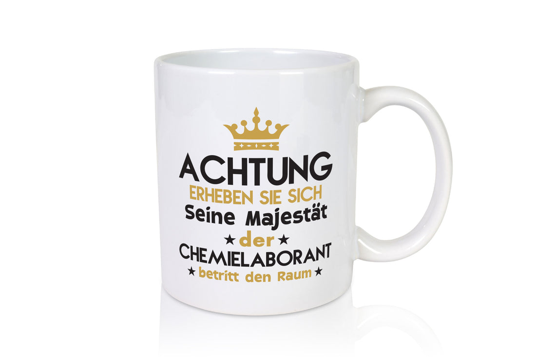 Seine Majestät Chemielaborant | Laborant Chemie lustig Humor Geschenkidee
