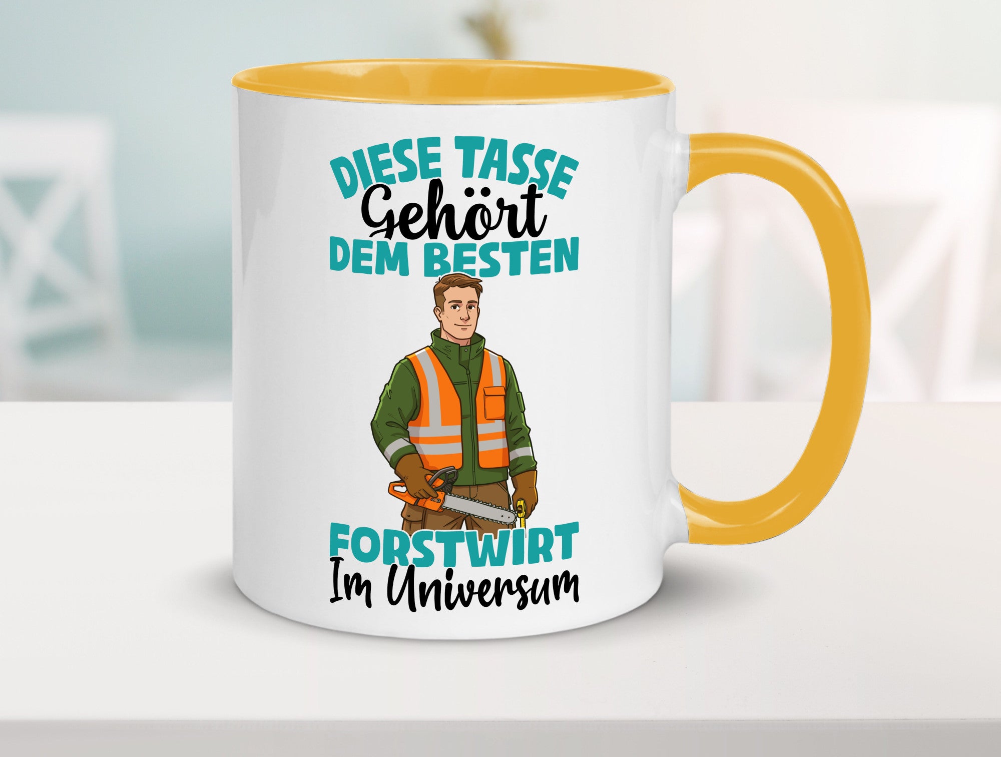 Im Universum: Forstwirt | Waldarbeiter lustig Arbeit Kollegen Büro Geschenk