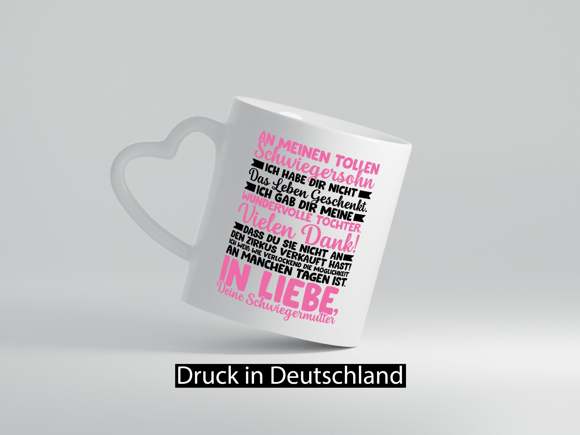 An meinen tollen Schwiegersohn vl9 lustig Familie Geschenkidee Geschenk Tasse