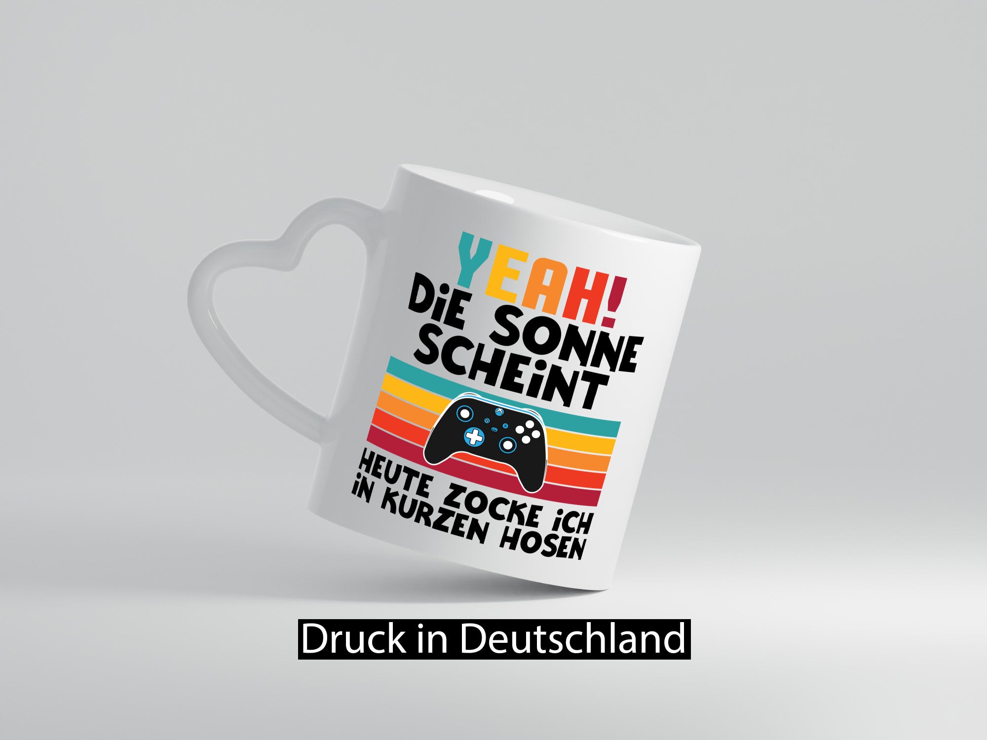 Die sonne scheint | Heißes Wetter Zocker Gaming lustiger Spruch Geschenk Humor