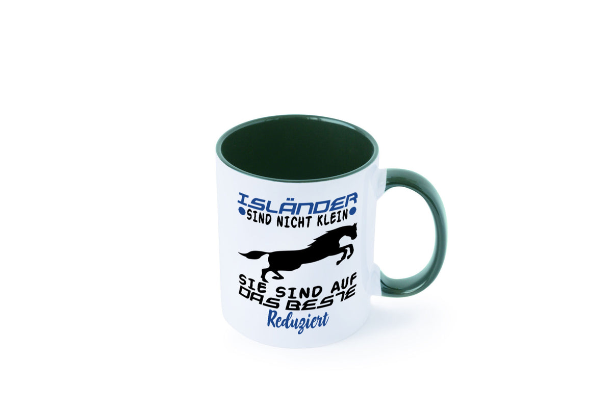 Isländer sind nicht klein | Auf das beste reduziert Geschenk Humor Geschenkidee Tasse