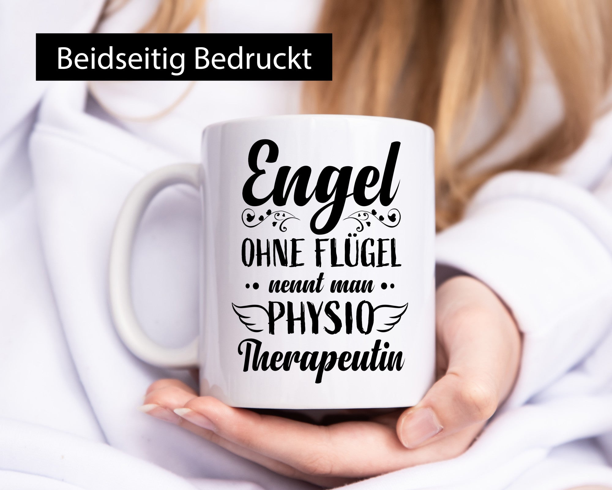 Engel ohne Flügel nennt man Physio Therapeutin | Therapie lustiger Spruch